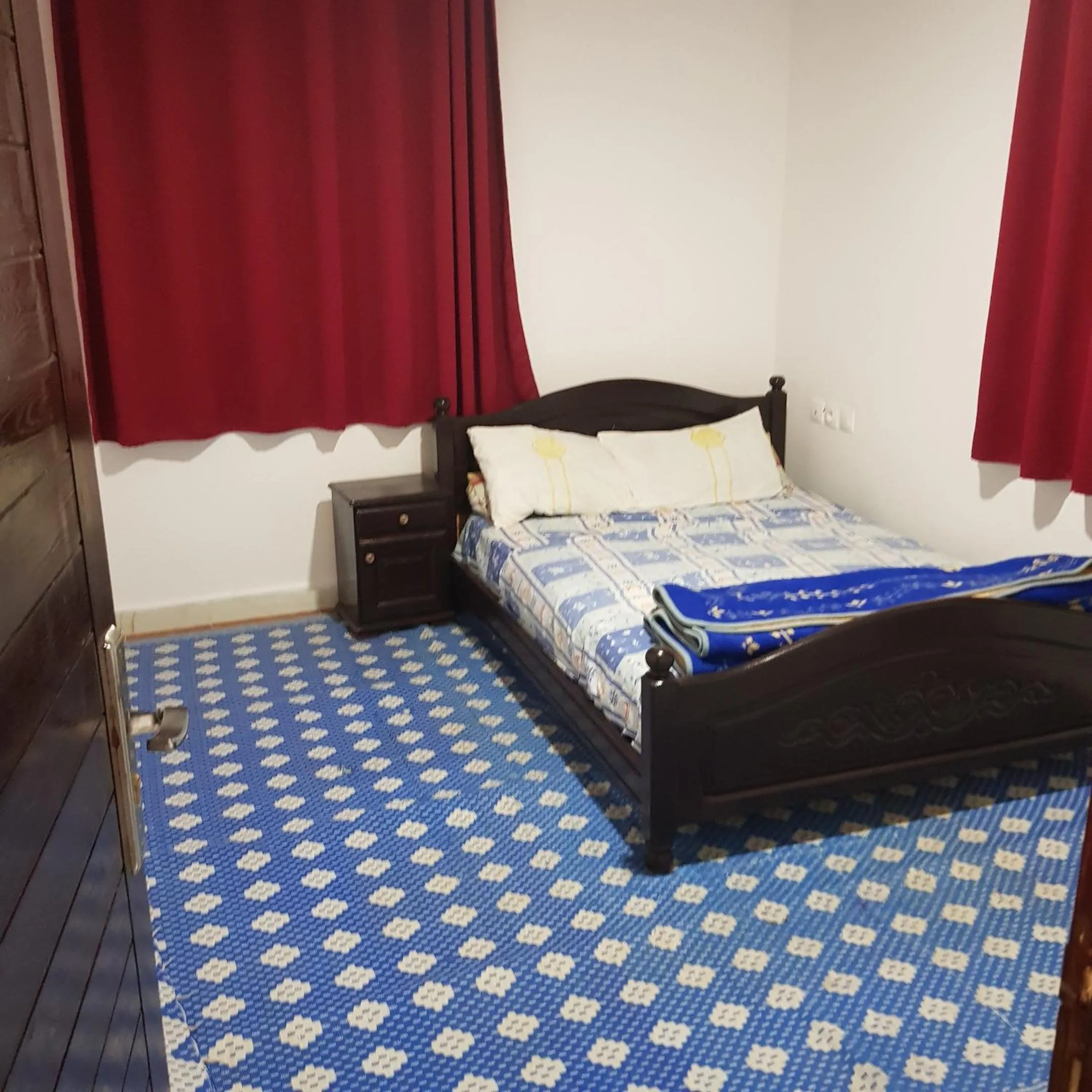 Bed in Hotel camping amtoudi