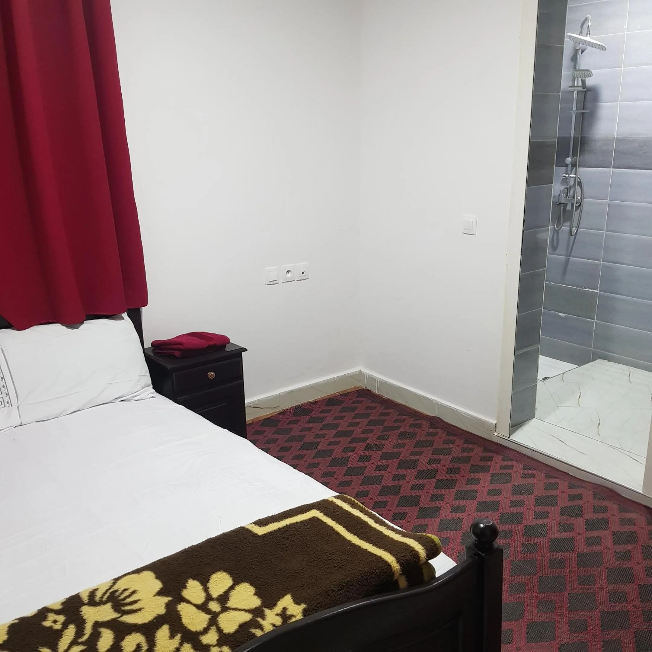 Bedroom in Hotel camping amtoudi