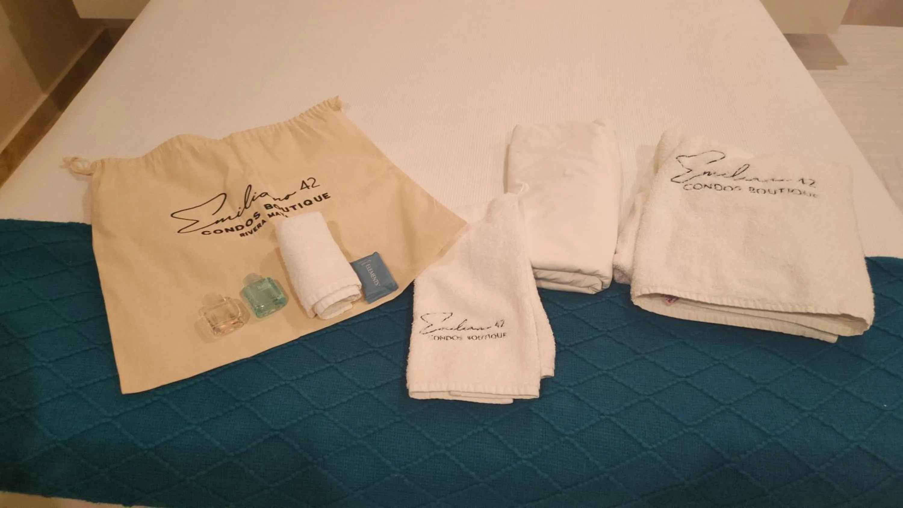 towels in Emiliano 42 Condos Boutique