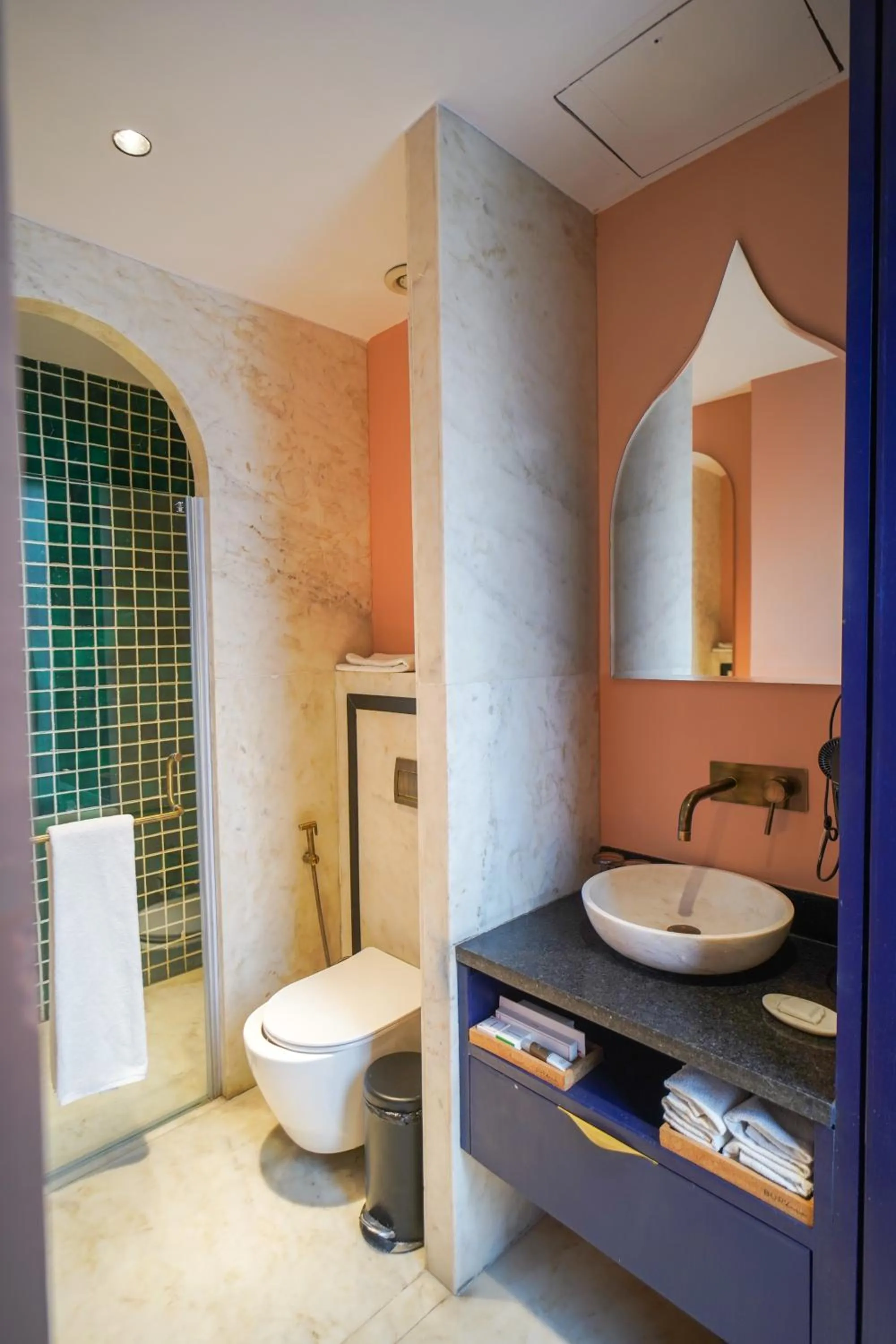 Bathroom in Bur'Dera - a Boutique Luxury Hotel