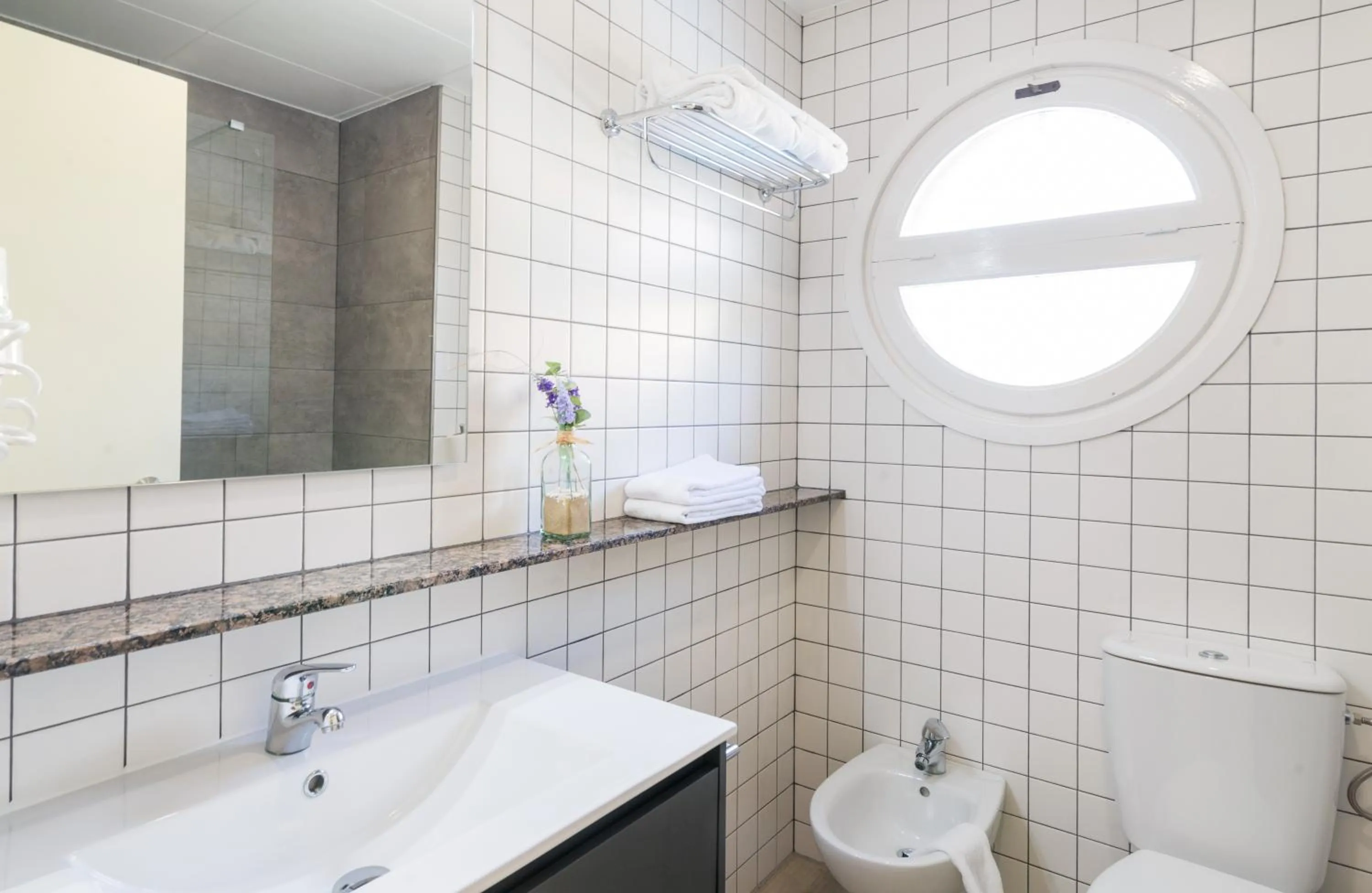 Toilet in Hotel Ancora