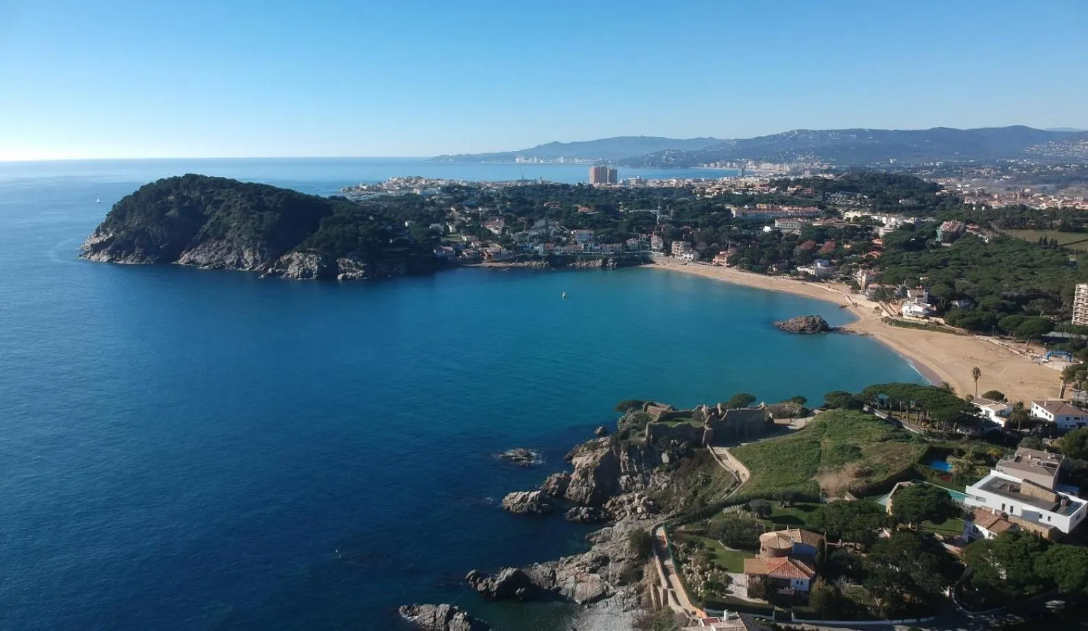 Natural landscape in Hotel Ancora