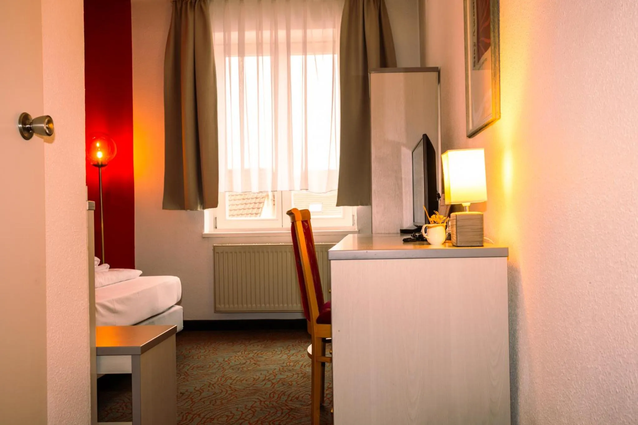 Bed in Hessenland Hotel Kassel Innenstadt by Stay Awesome