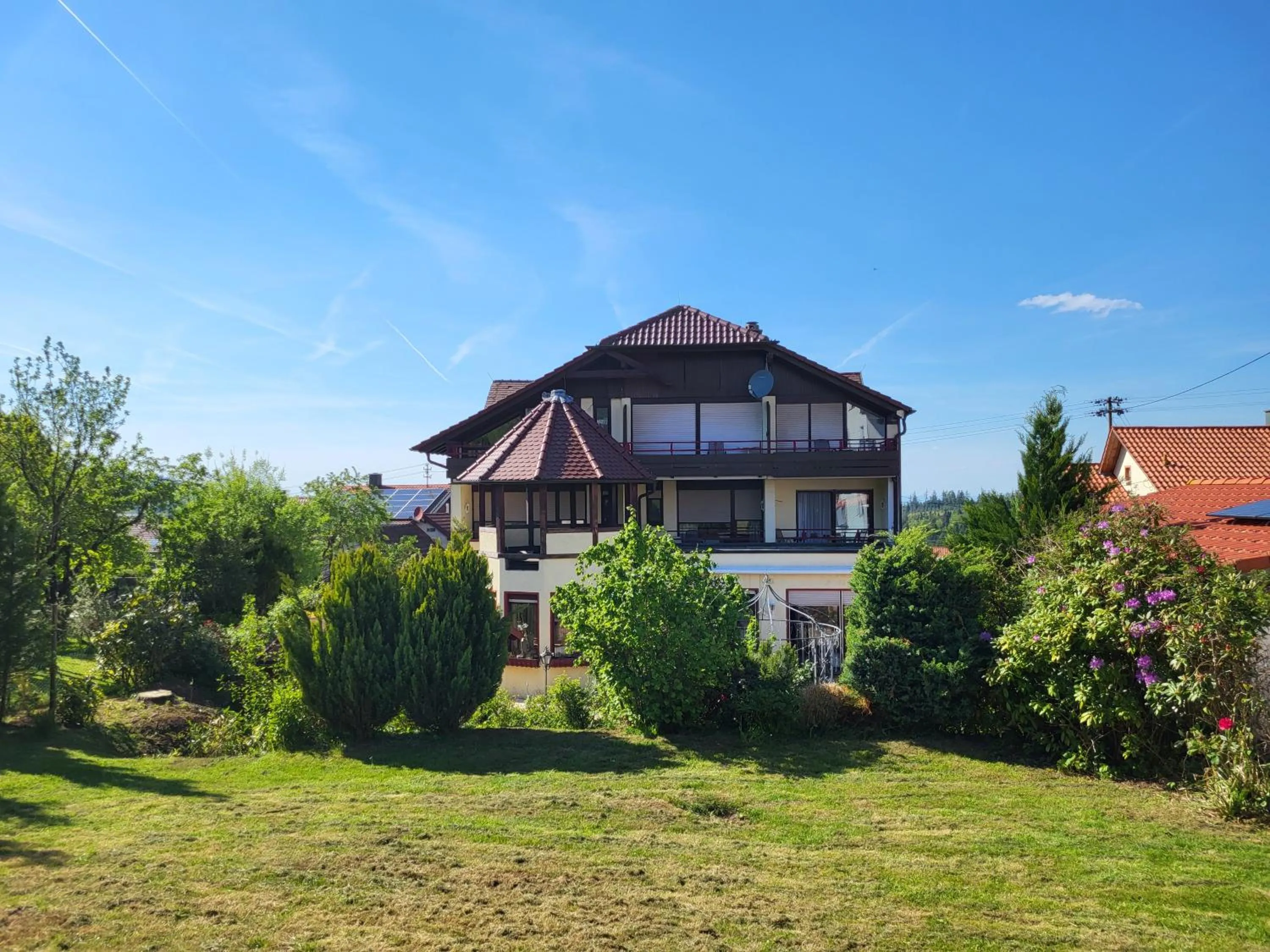 Garden in Hotel Schönblick