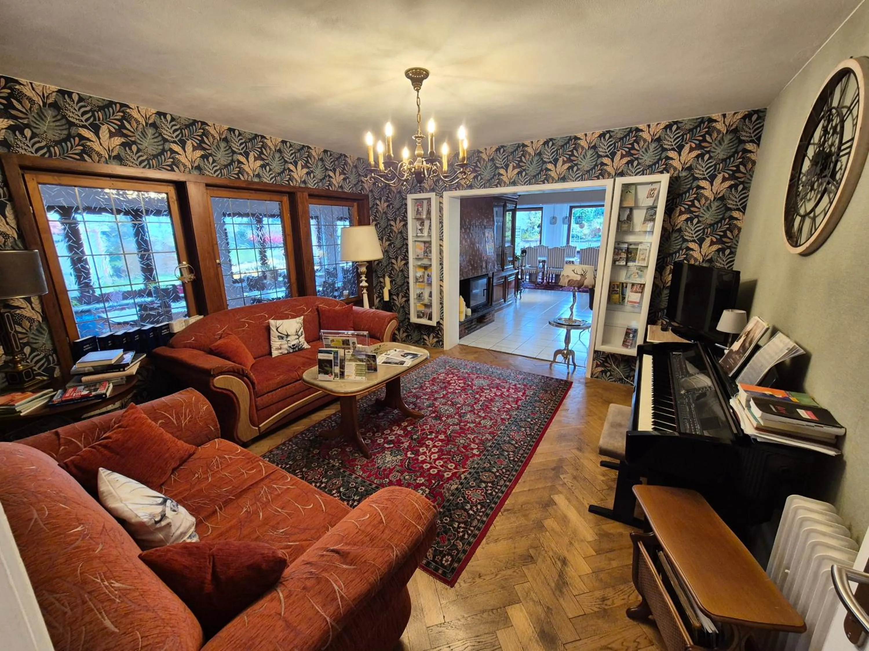 Lobby or reception in Hotel Schönblick