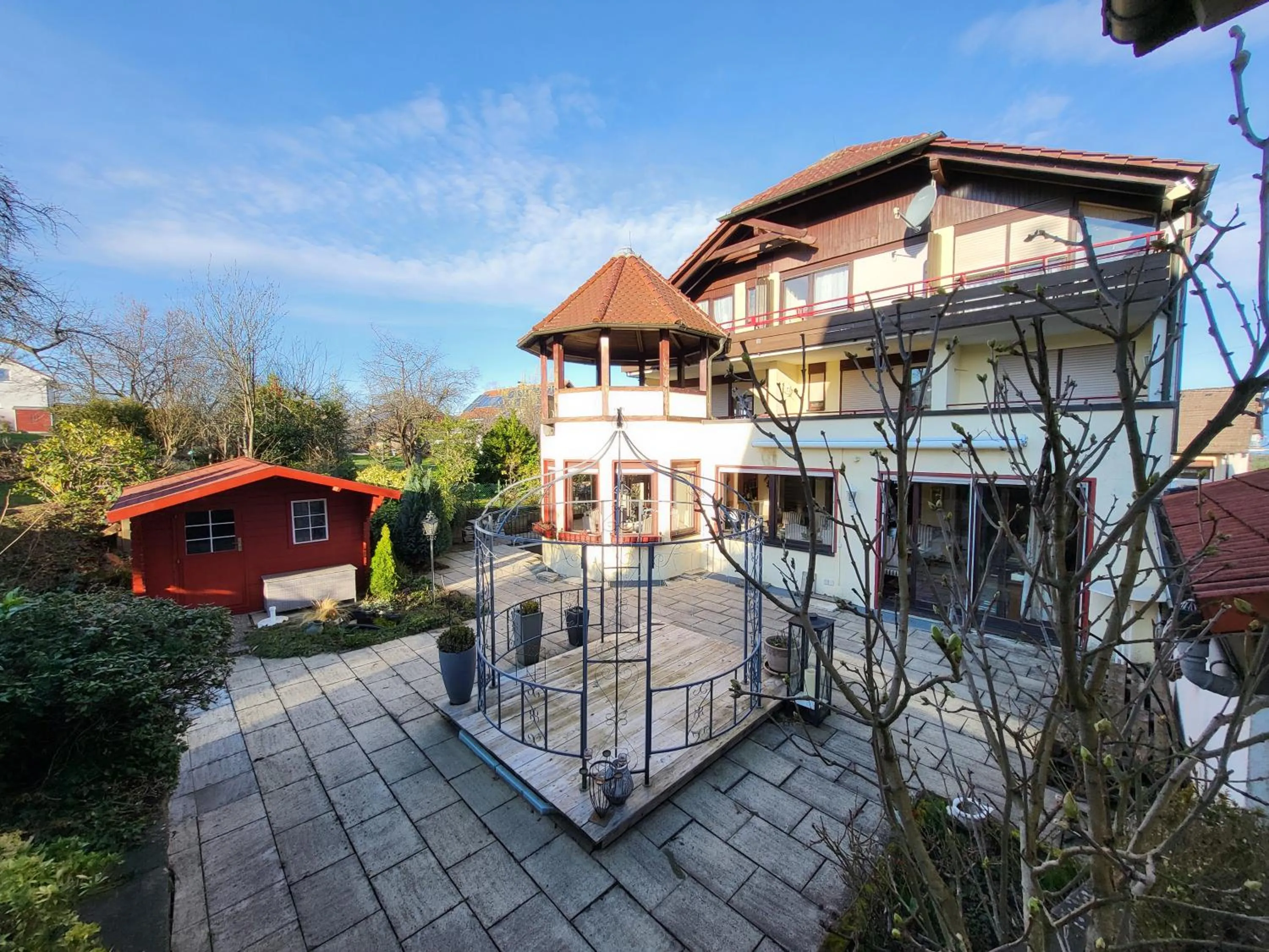 Balcony/Terrace in Hotel Schönblick