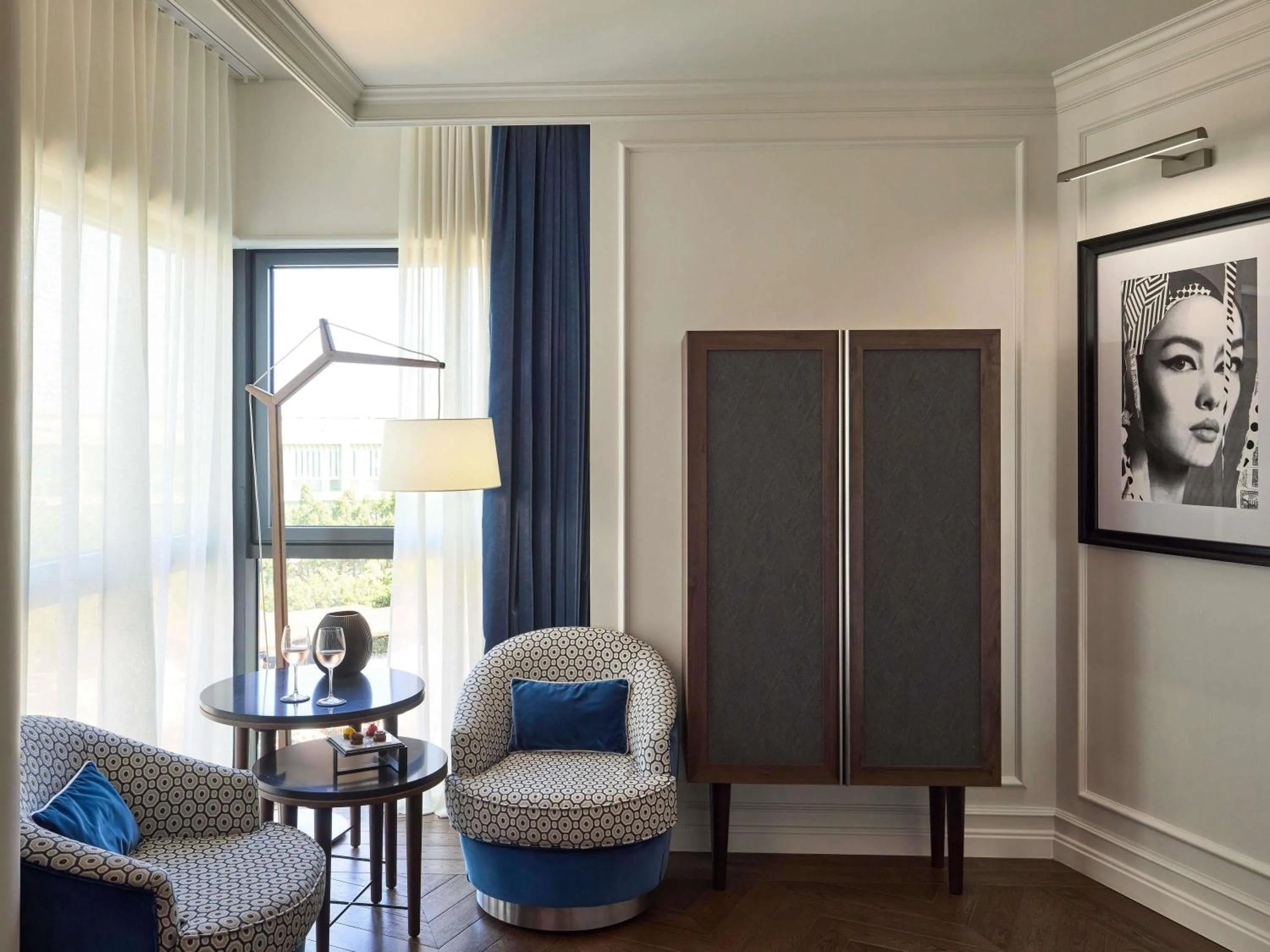 Bedroom in Sofitel Barcelona Skipper