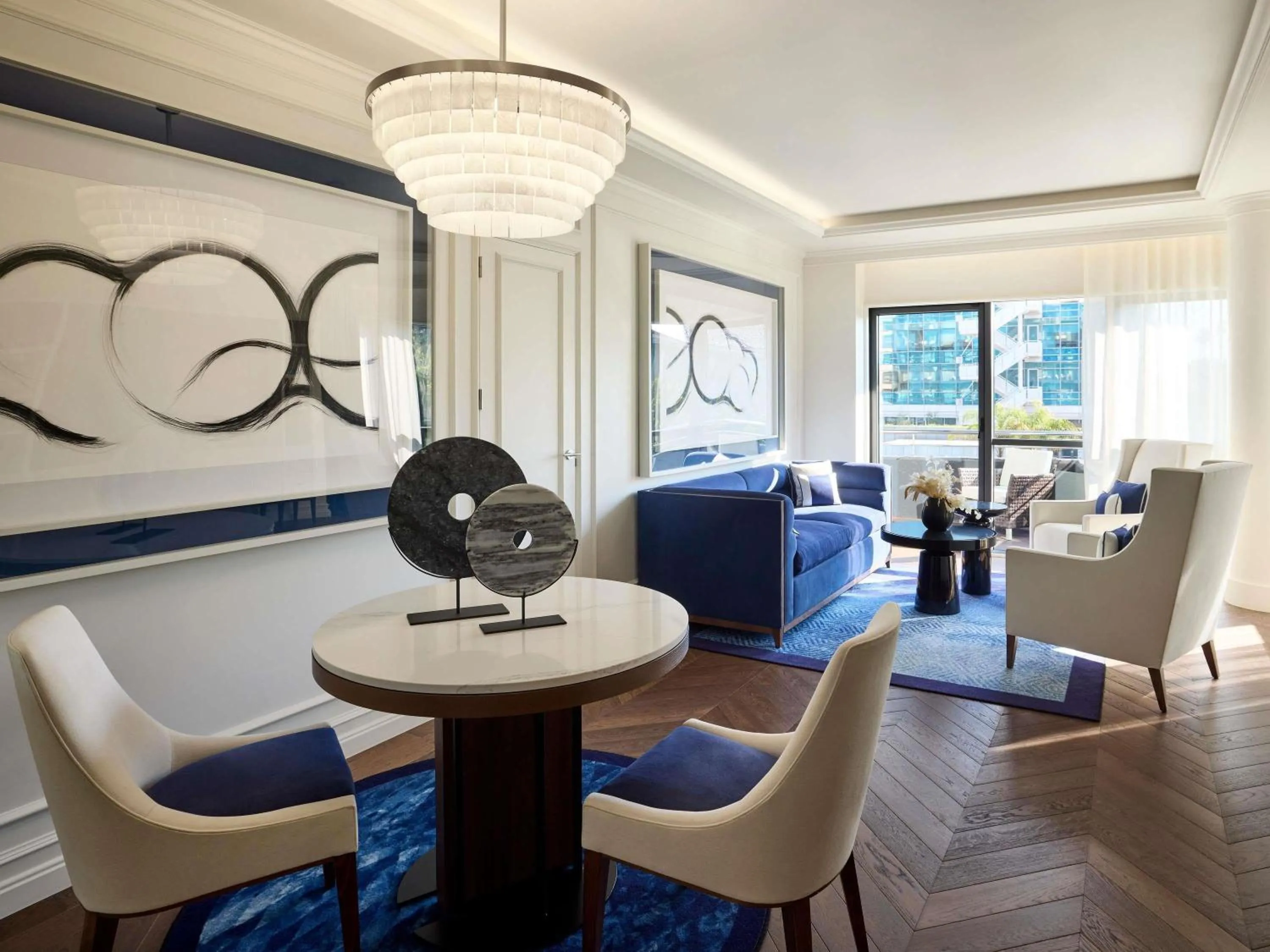 Bedroom in Sofitel Barcelona Skipper