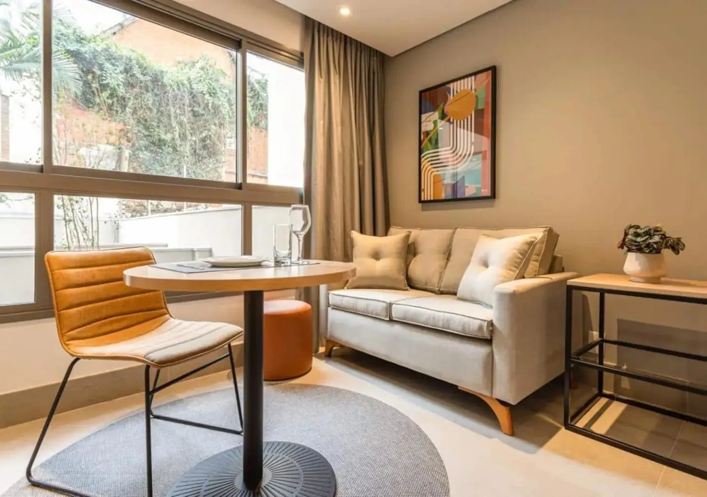 Living room in Cozzy Suites Paraíso Hotel