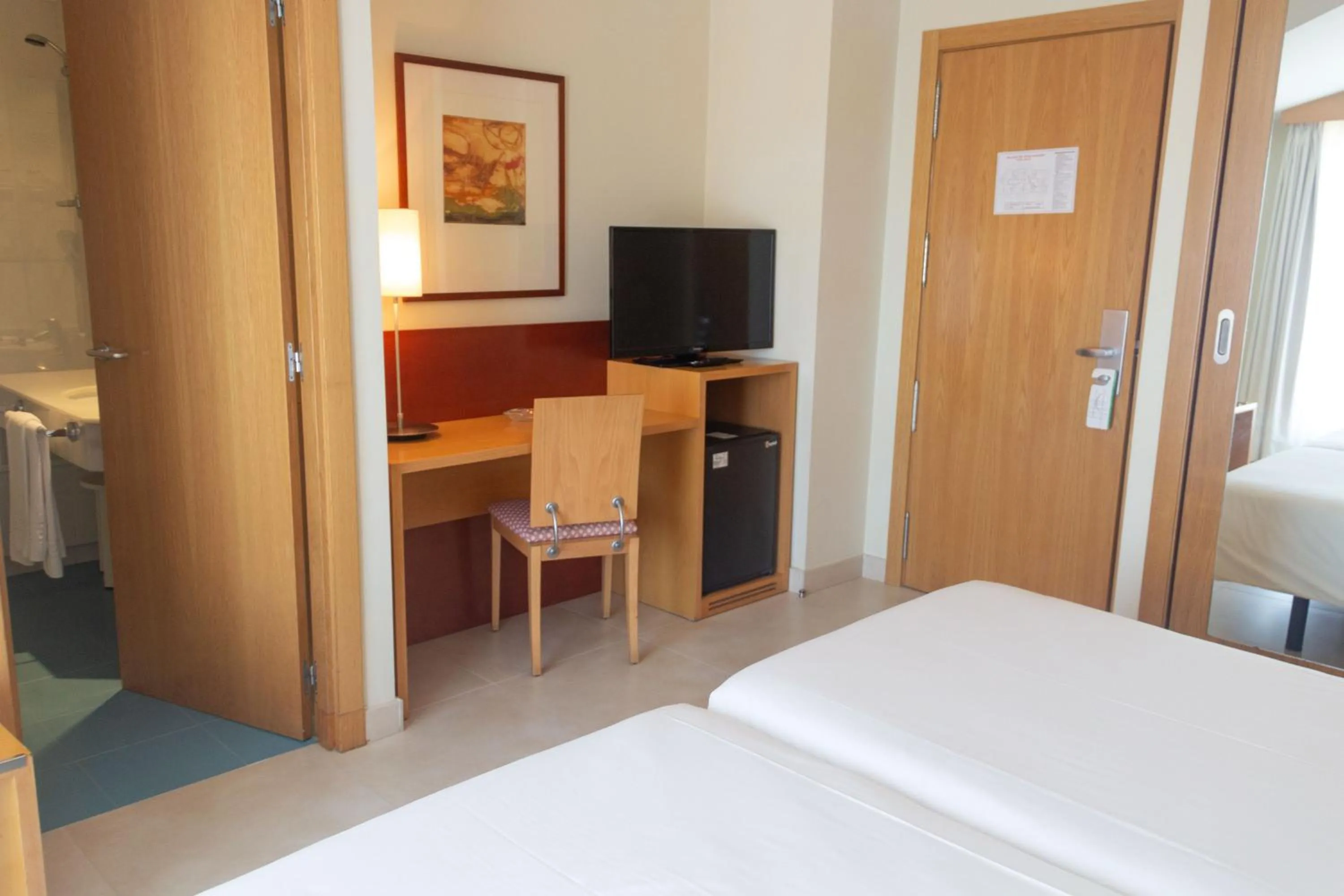 Bed in Hotel Canelas