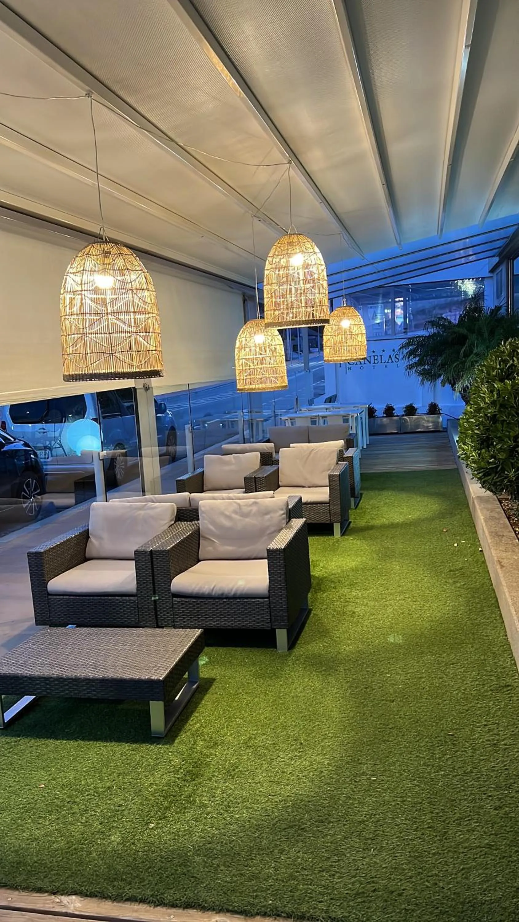 Balcony/Terrace in Hotel Canelas