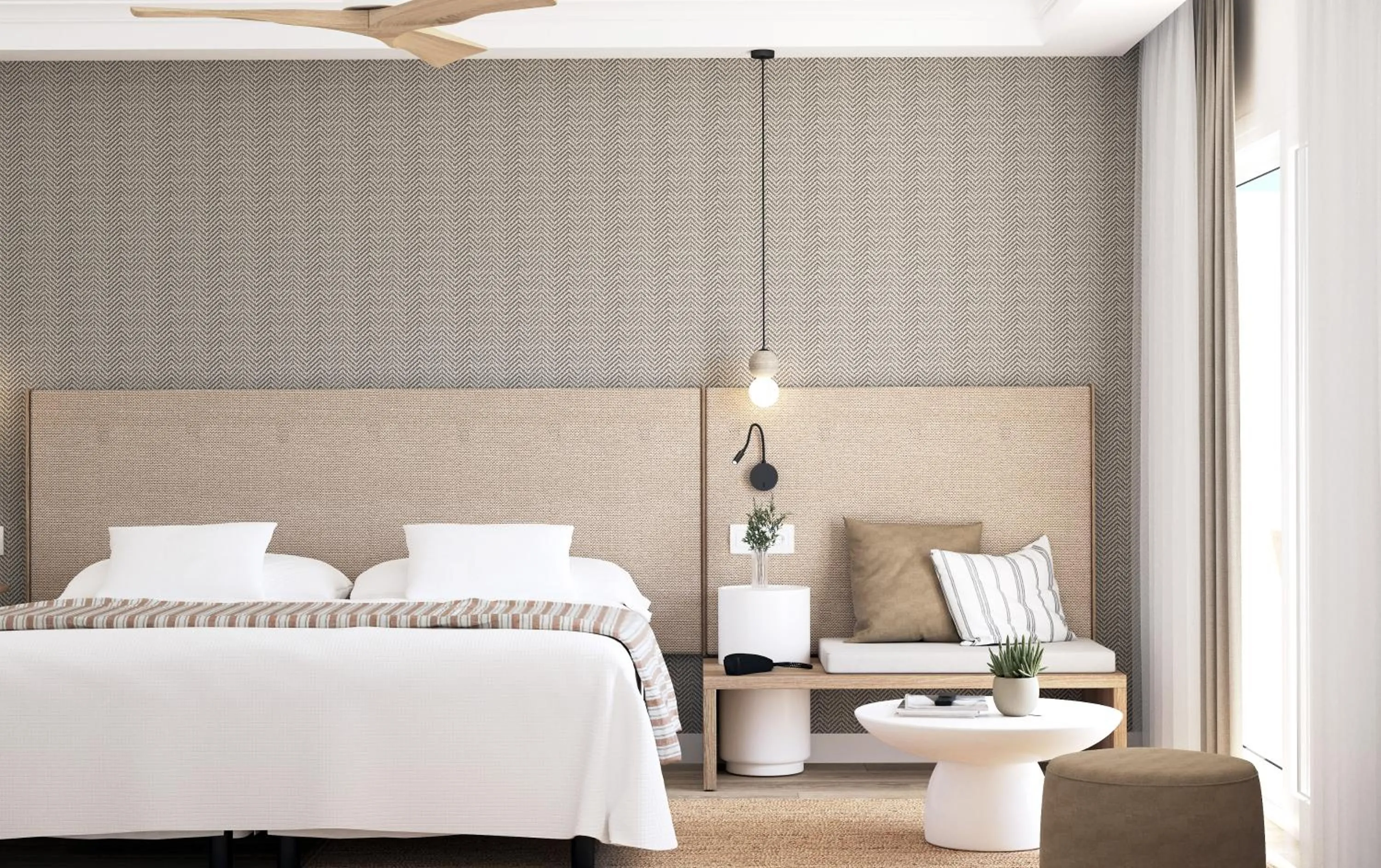 Photo of the whole room, Bed in HSM Atlantic Park