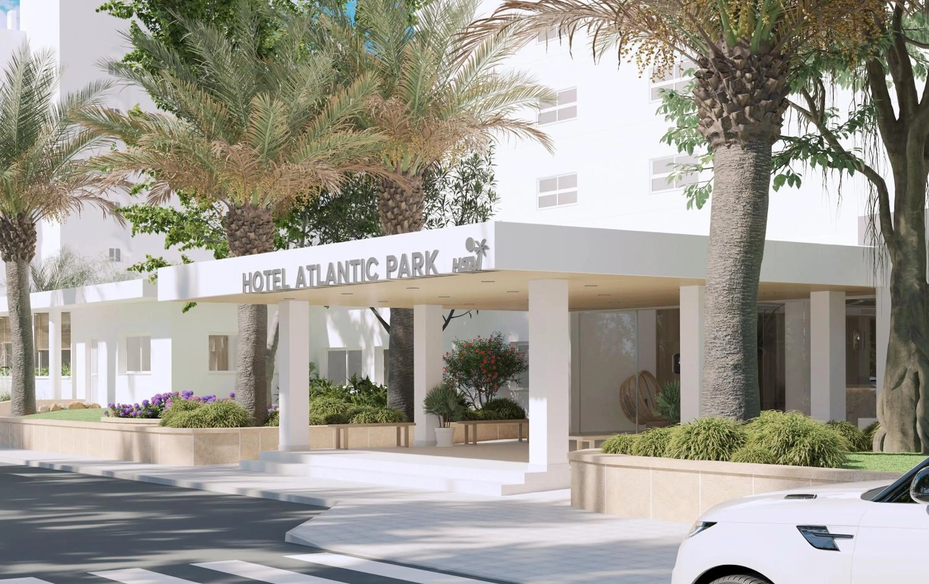 Facade/entrance in HSM Atlantic Park