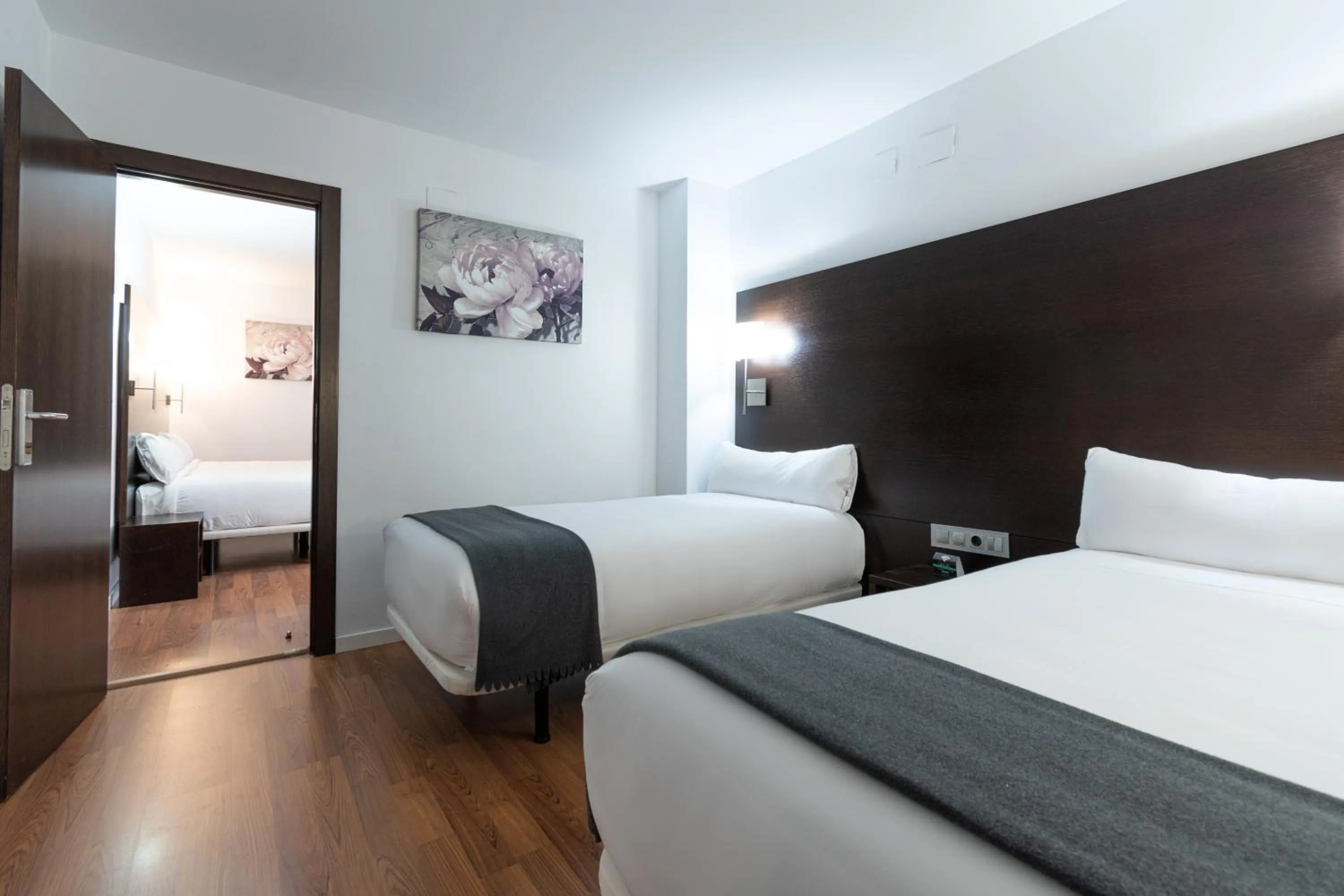 Bed in Hotel Alda Zaragoza Independencia