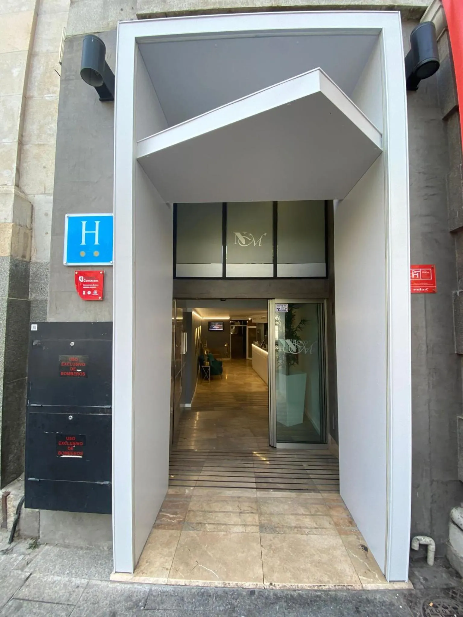 Facade/entrance in Hotel Alda Zaragoza Independencia