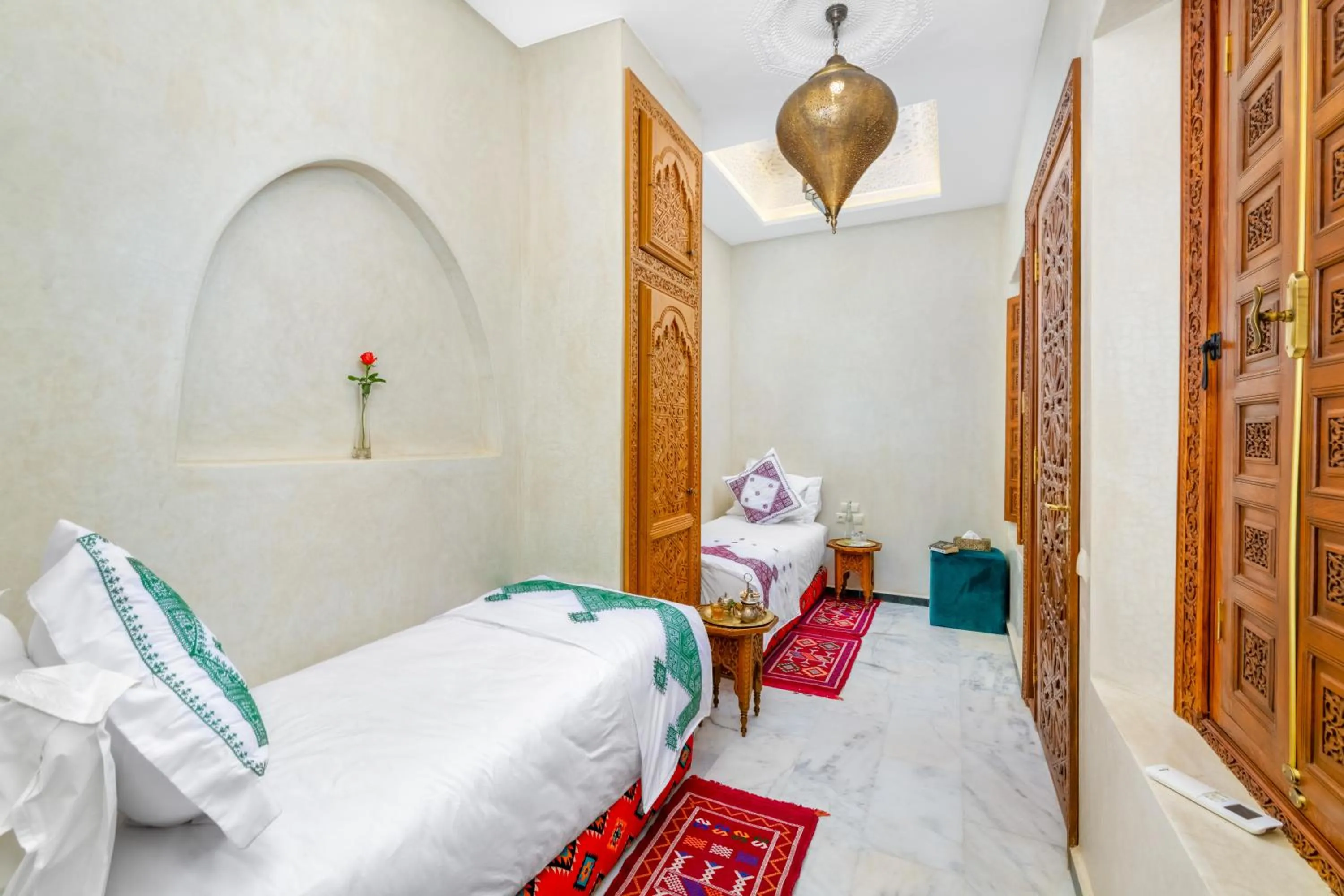 Bed in Riad Diamond Of Marrakech & Spa
