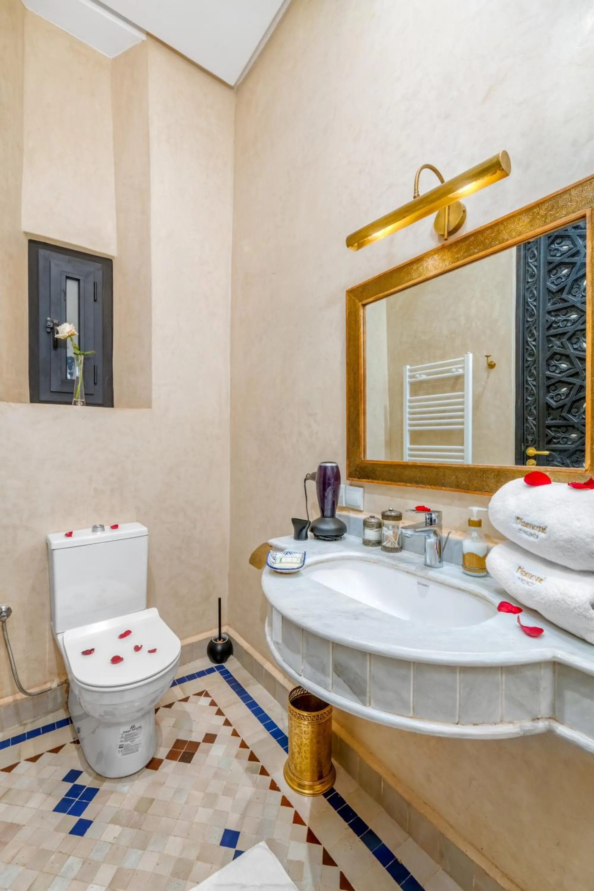 Bathroom in Riad Diamond Of Marrakech & Spa