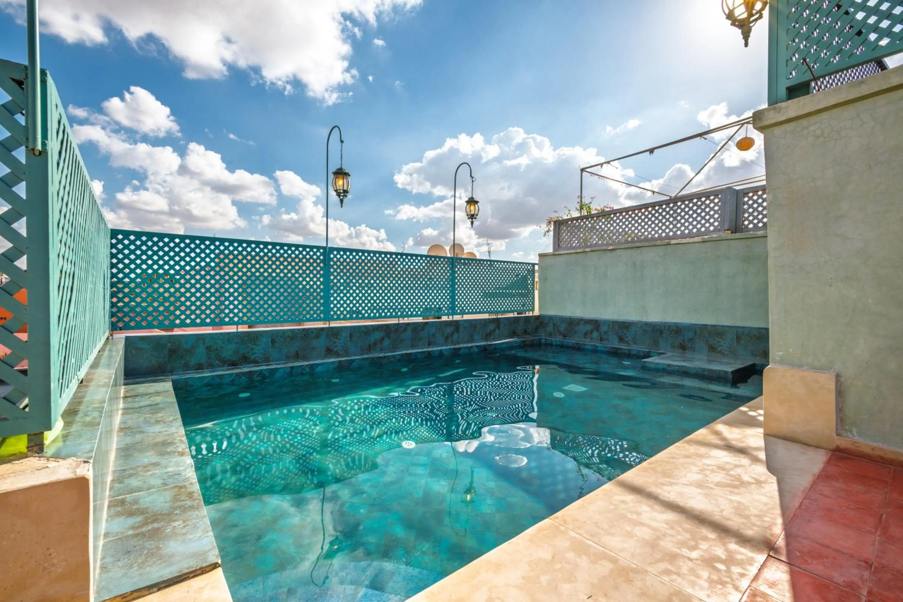 Swimming pool in Riad Diamond Of Marrakech & Spa