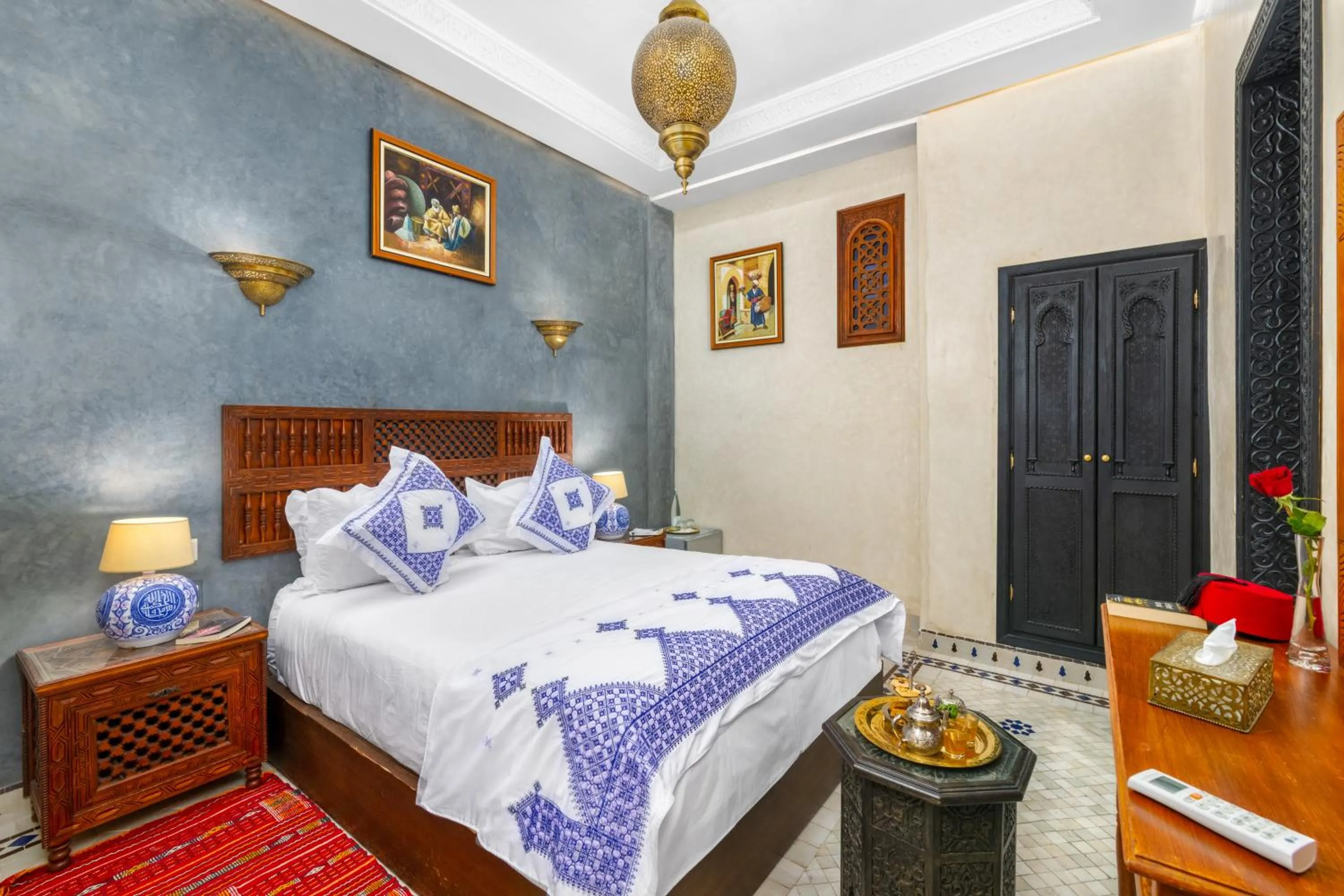 Bed in Riad Diamond Of Marrakech & Spa