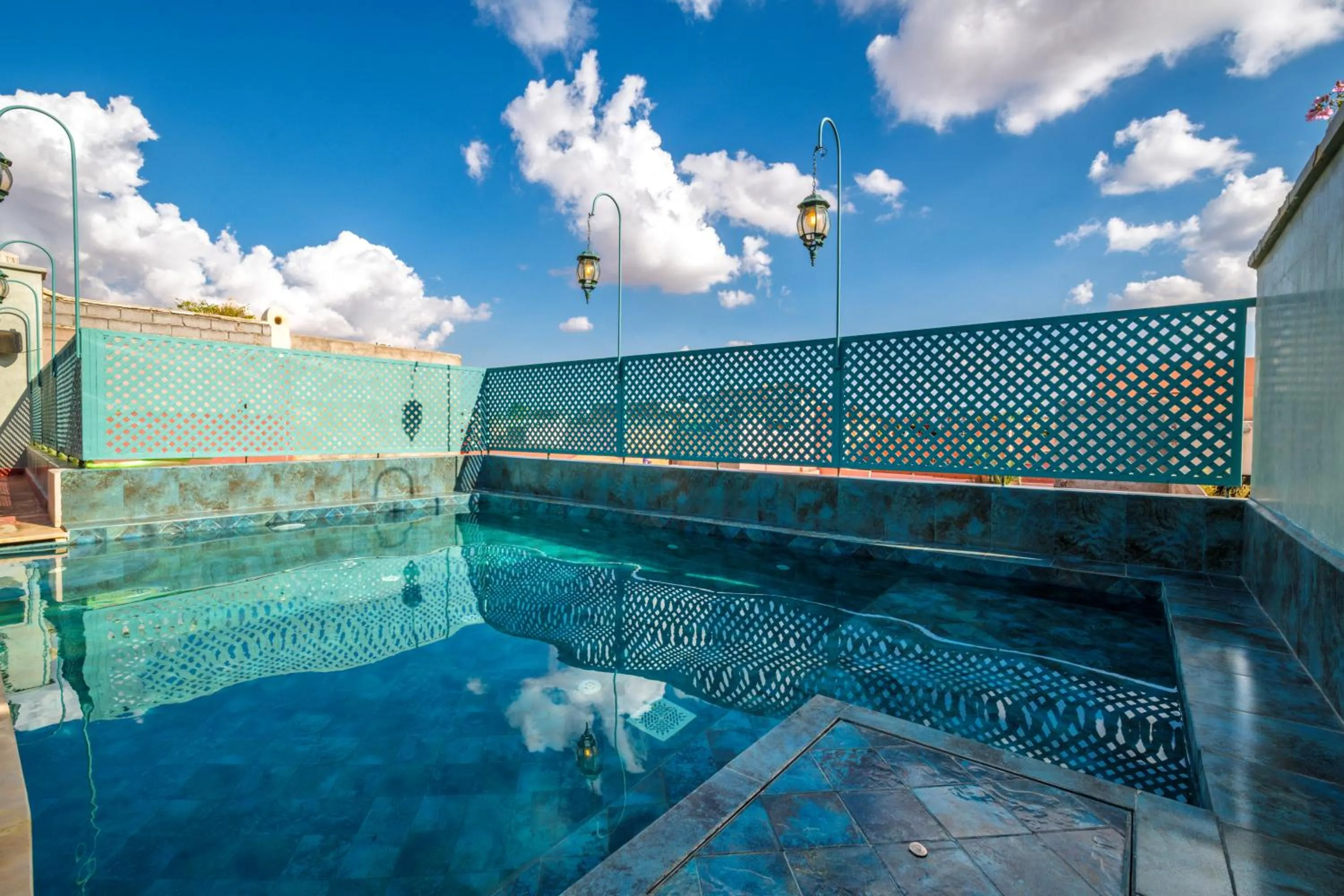 Swimming pool in Riad Diamond Of Marrakech & Spa
