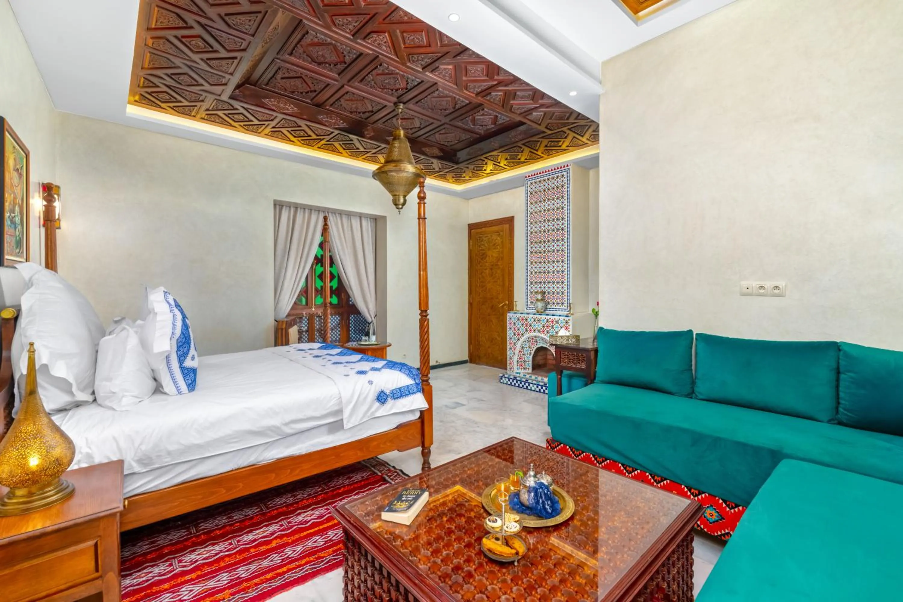 Photo of the whole room, Bed in Riad Diamond Of Marrakech & Spa