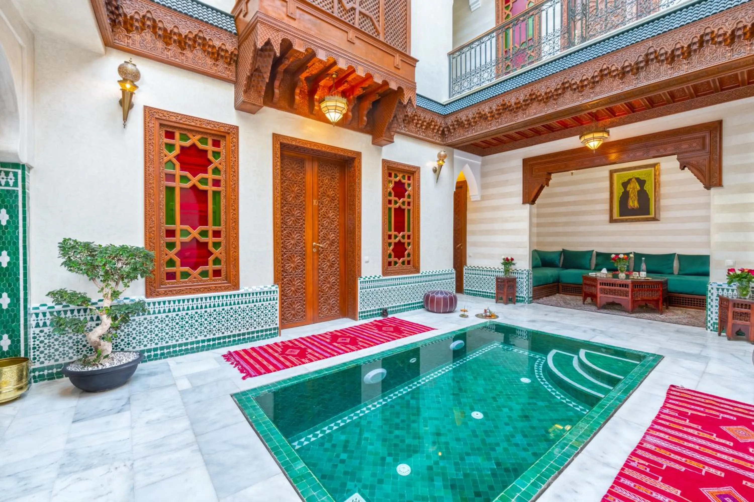 Swimming pool in Riad Diamond Of Marrakech & Spa