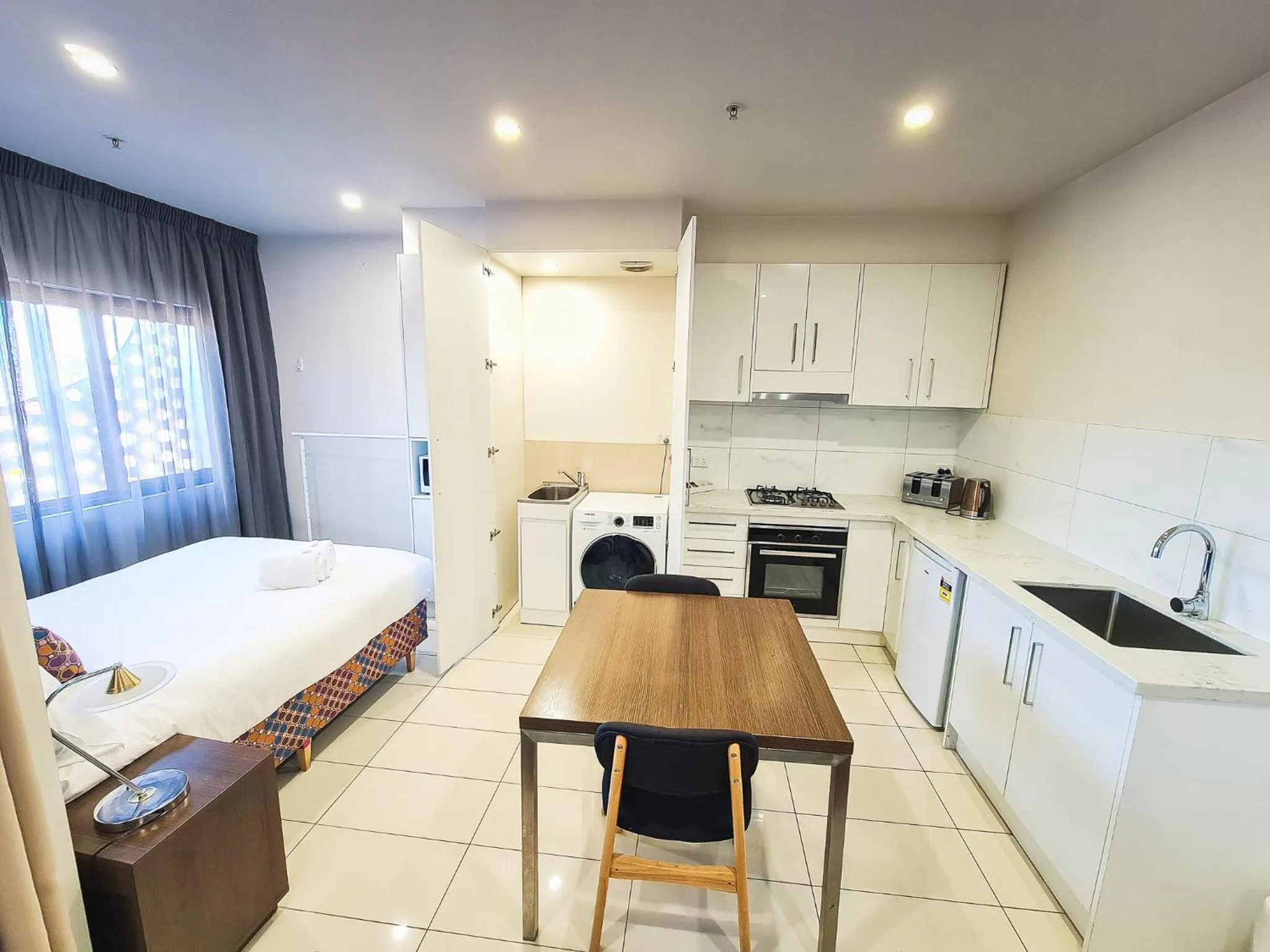 Photo of the whole room in Exodus Dandenong Apartment Hotel