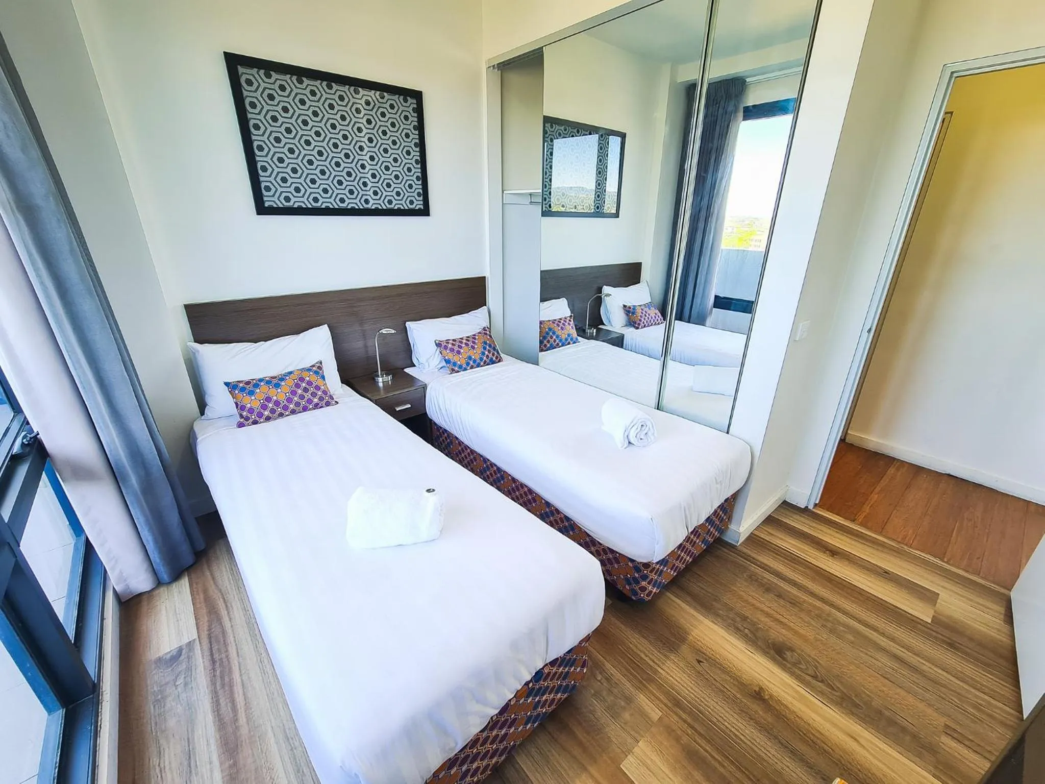 Photo of the whole room, Bed in Exodus Dandenong Apartment Hotel