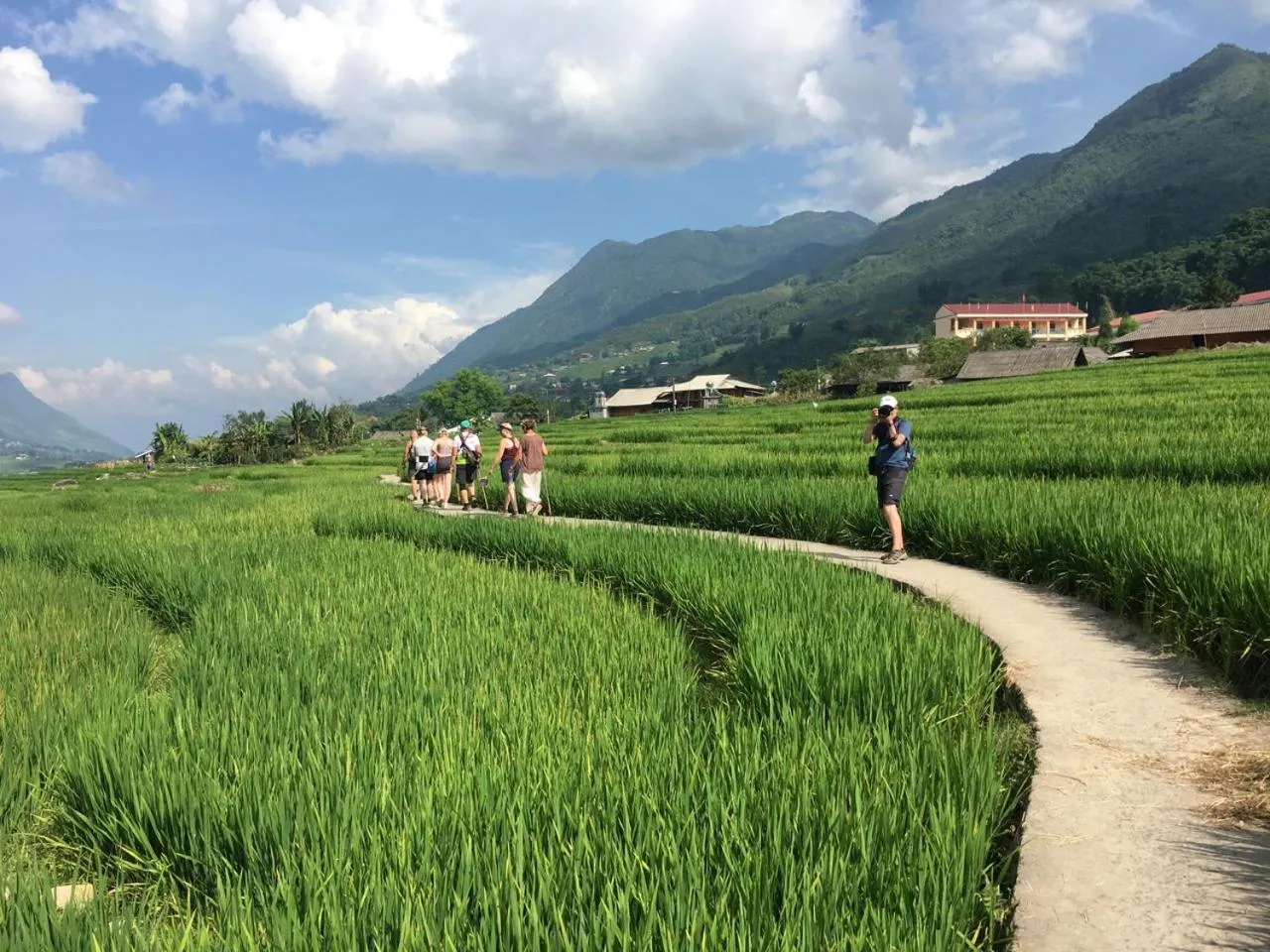Hiking in Sapa Farmstay