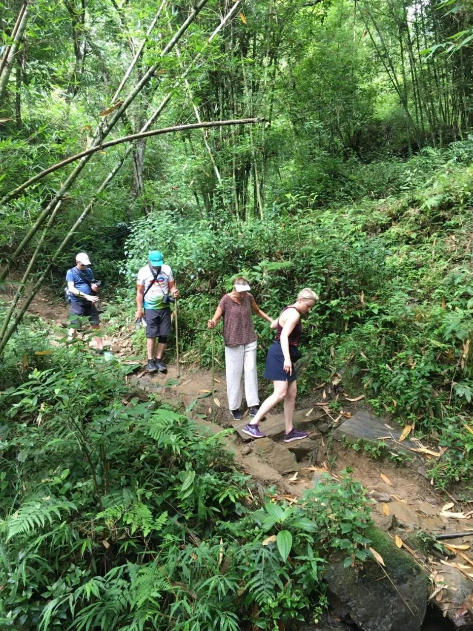 Hiking in Sapa Farmstay