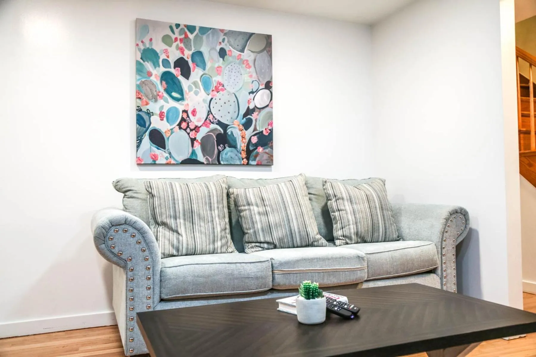 Living room in Sunset house near Sunday River Black Montain