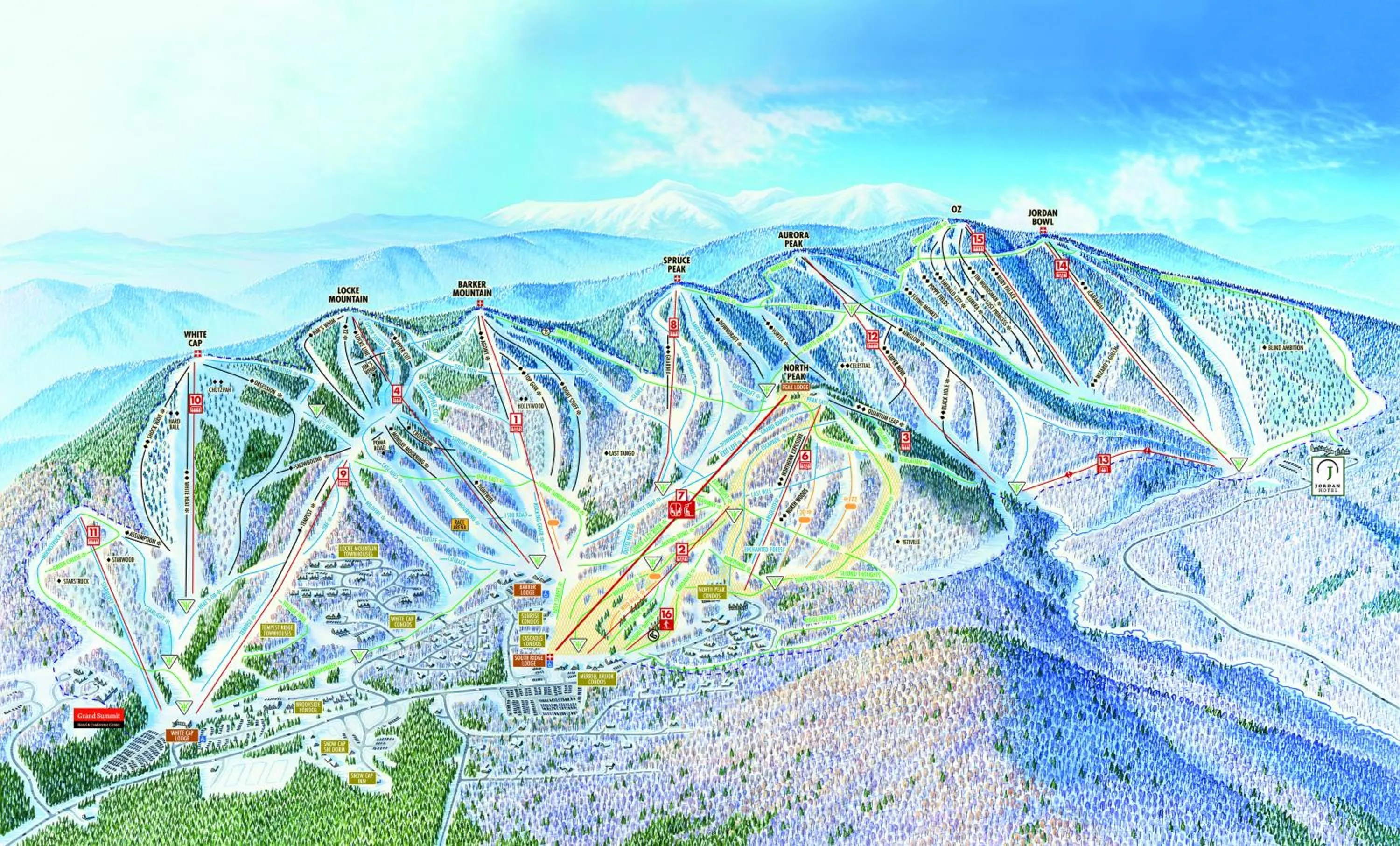 Sunset house near Sunday River Black Montain