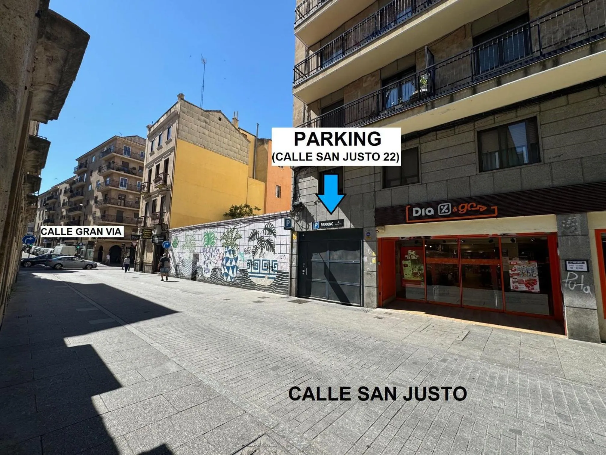 Parking in Hotel Rua Salamanca