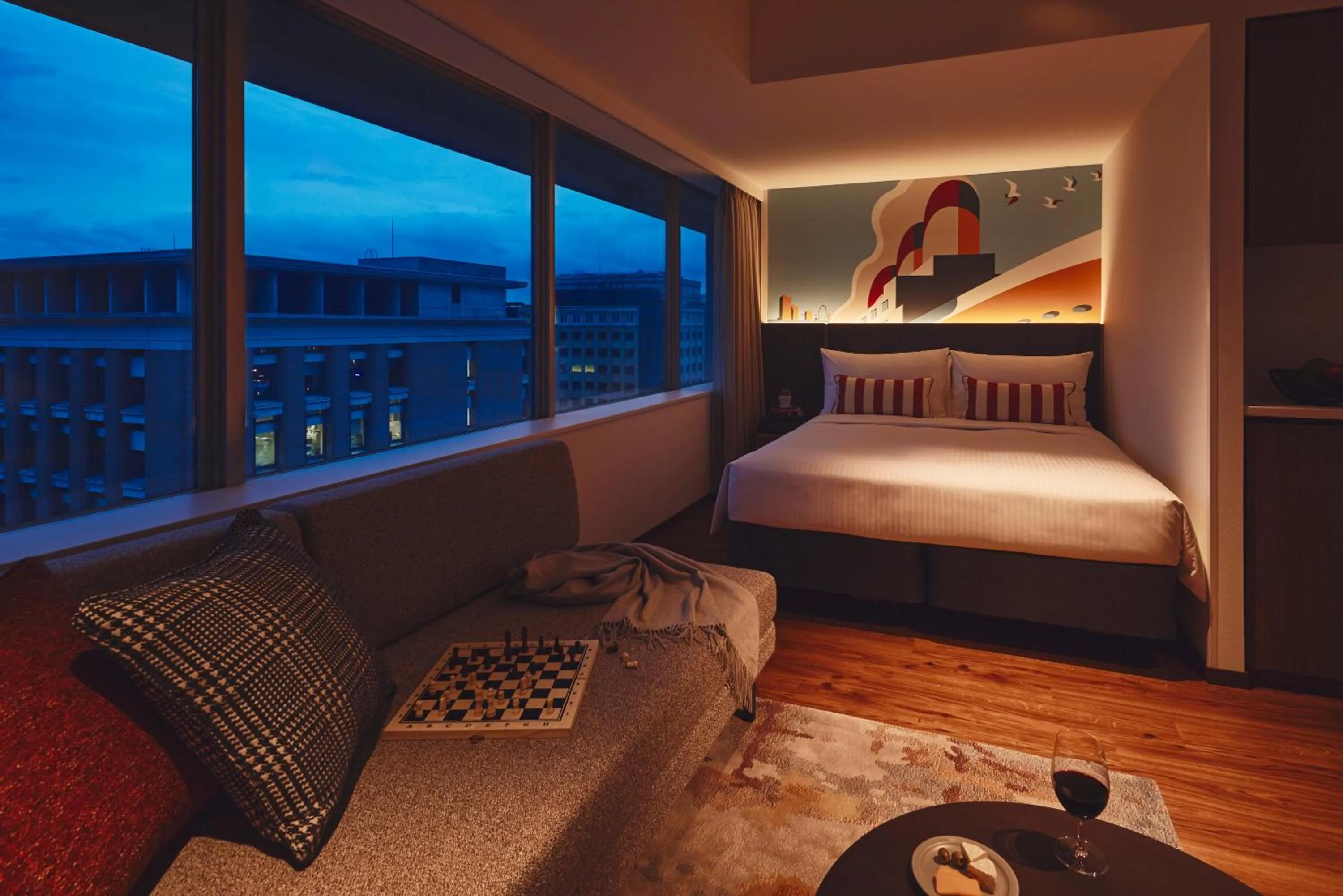 Bed in Citadines Harbour Front Yokohama