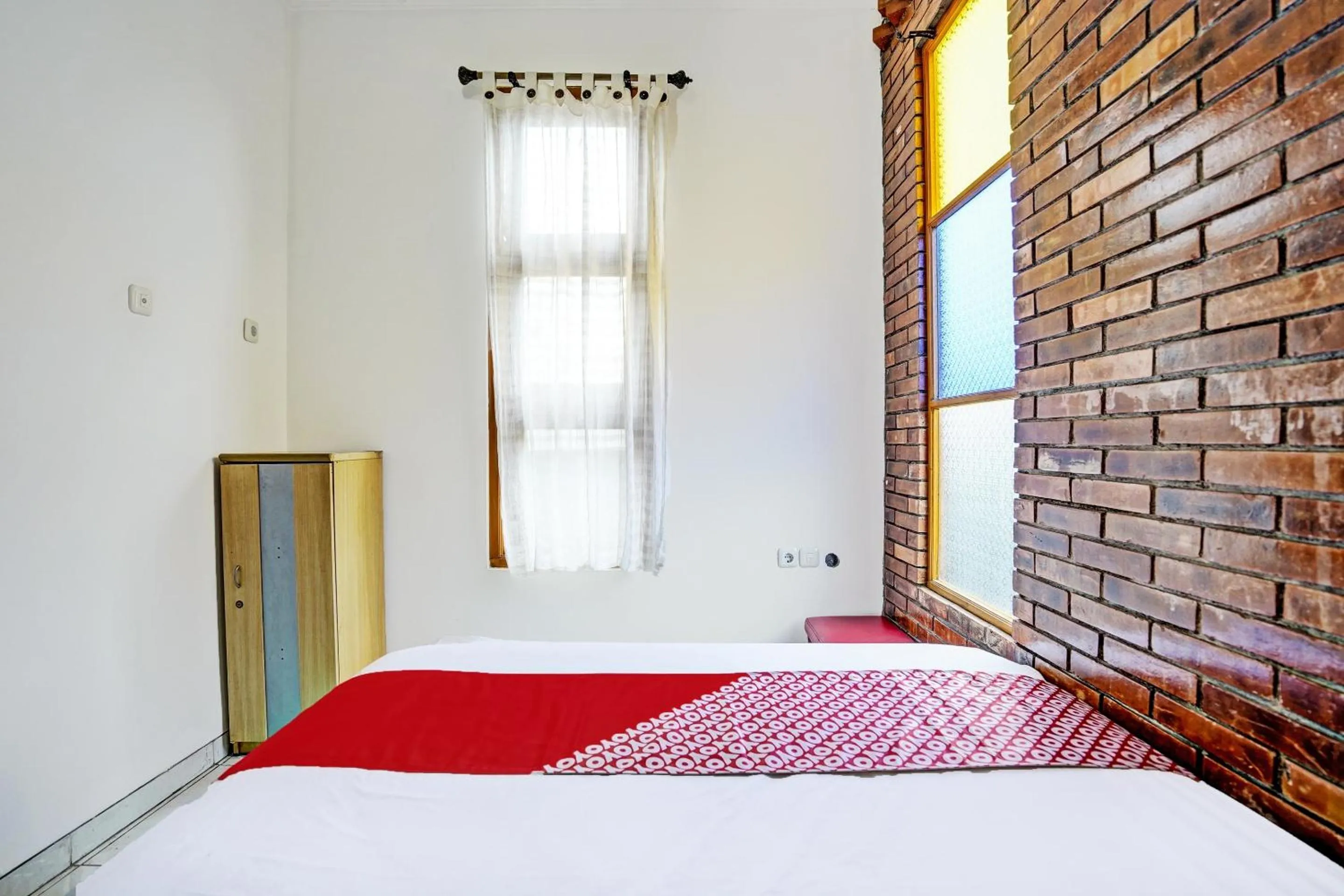 Bedroom, Bed in OYO Life 92030 Ef Palm Guest House Family