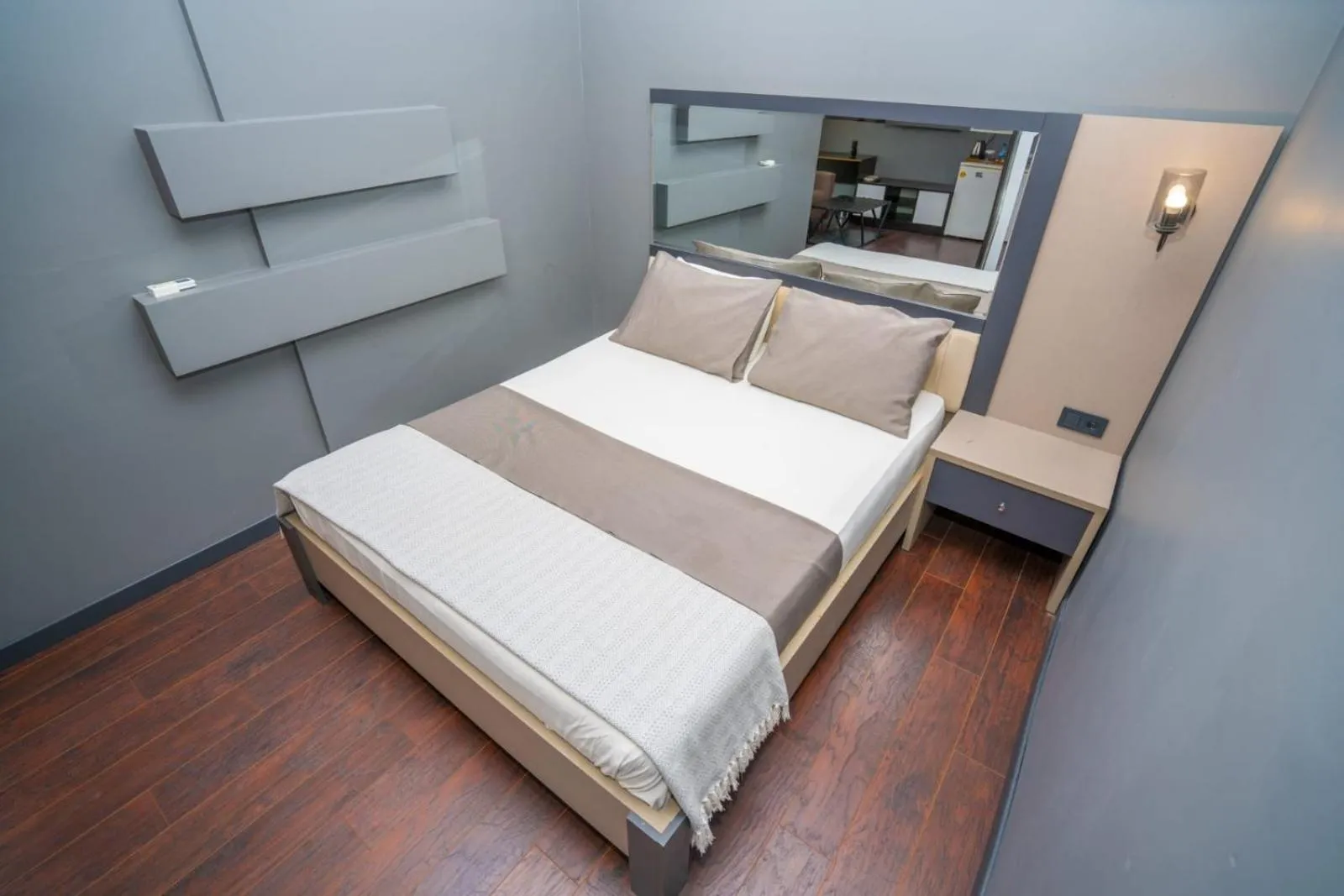 Bed in 216 Palace Suite