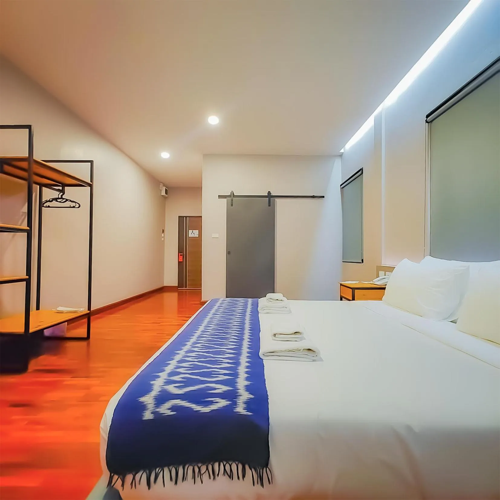 Bed in The Riva Vientiane Hotel