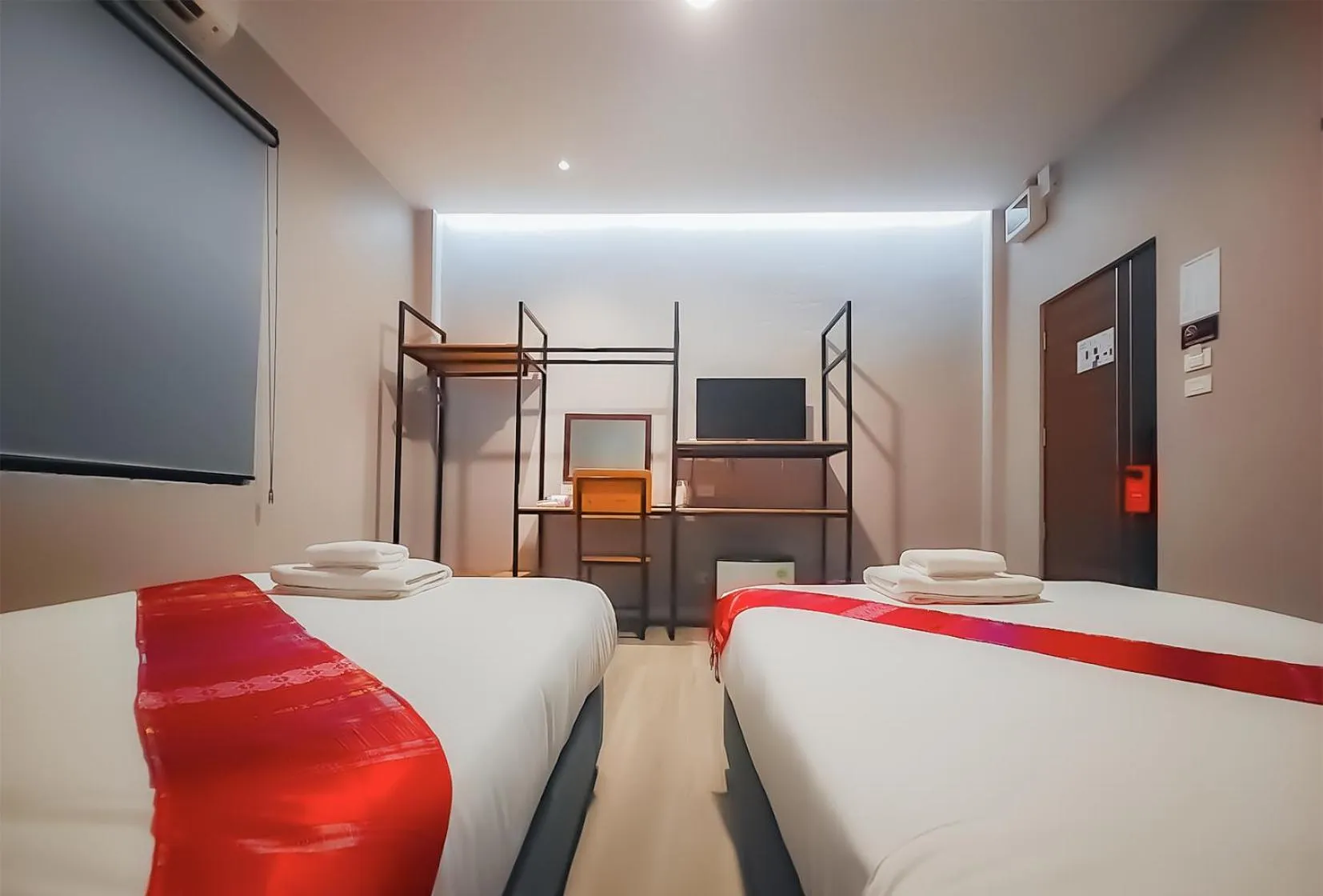 Bed in The Riva Vientiane Hotel