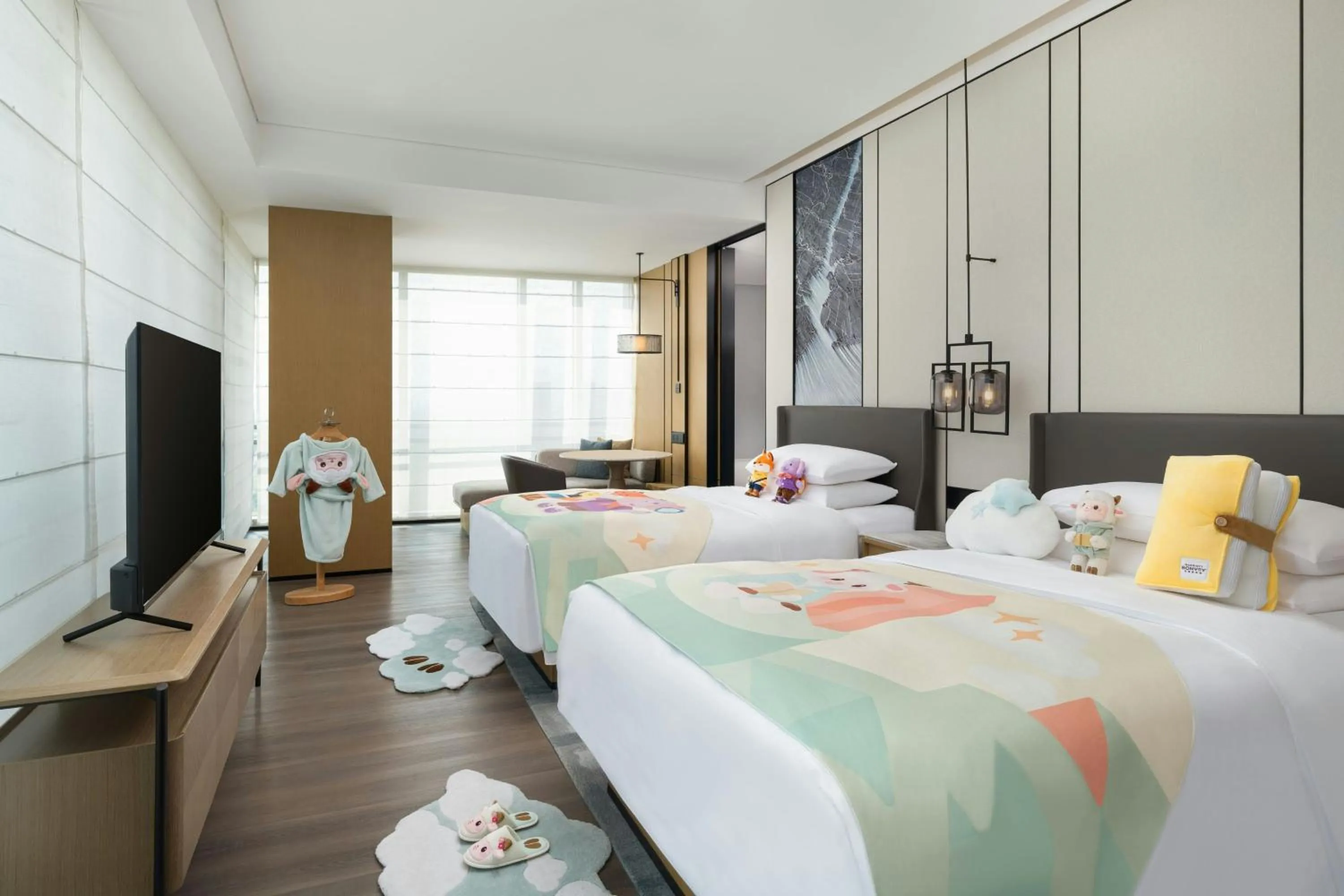 Photo of the whole room, Bed in Changzhou Marriott Hotel Jintan