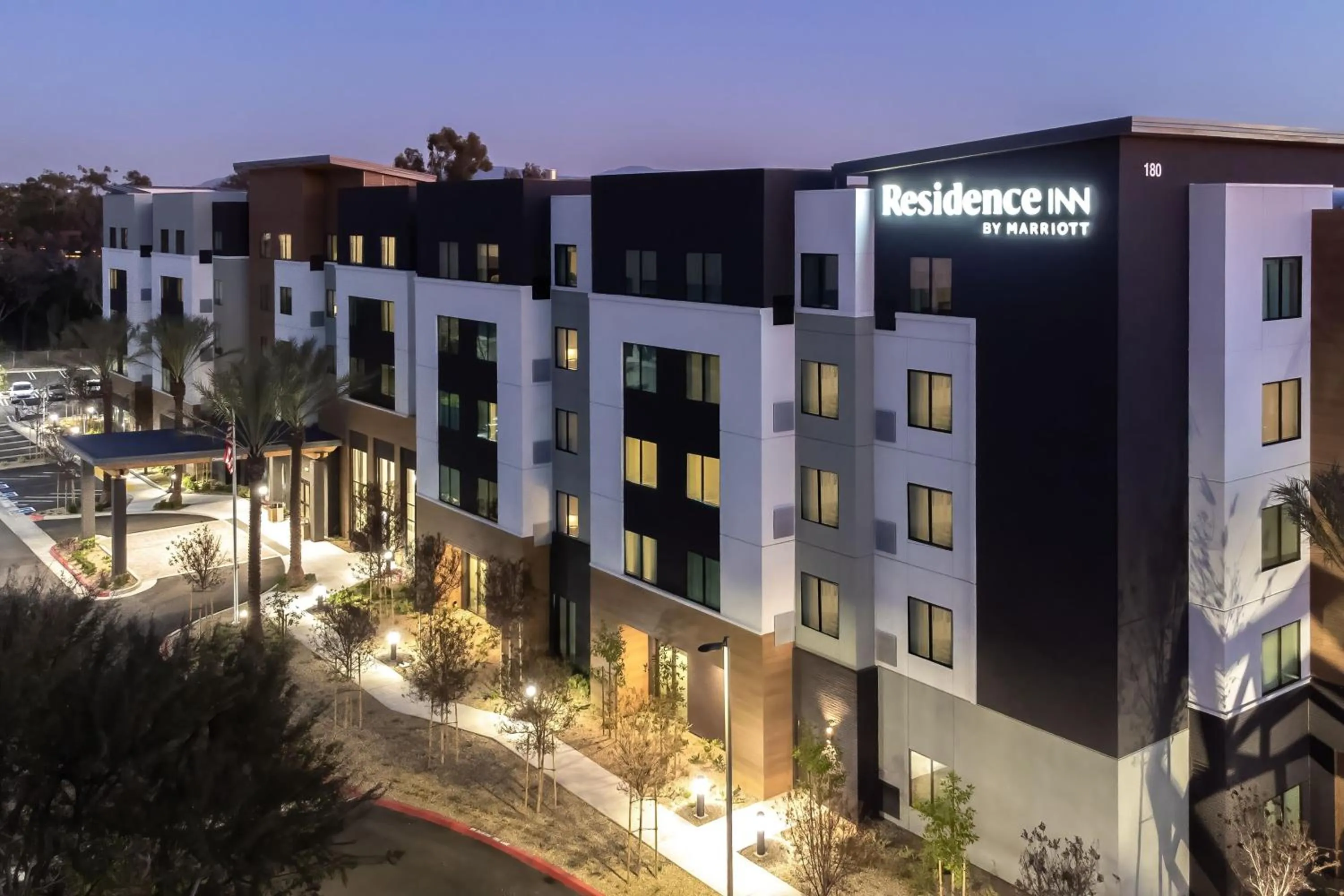 Property building in Residence Inn by Marriott Anaheim Brea
