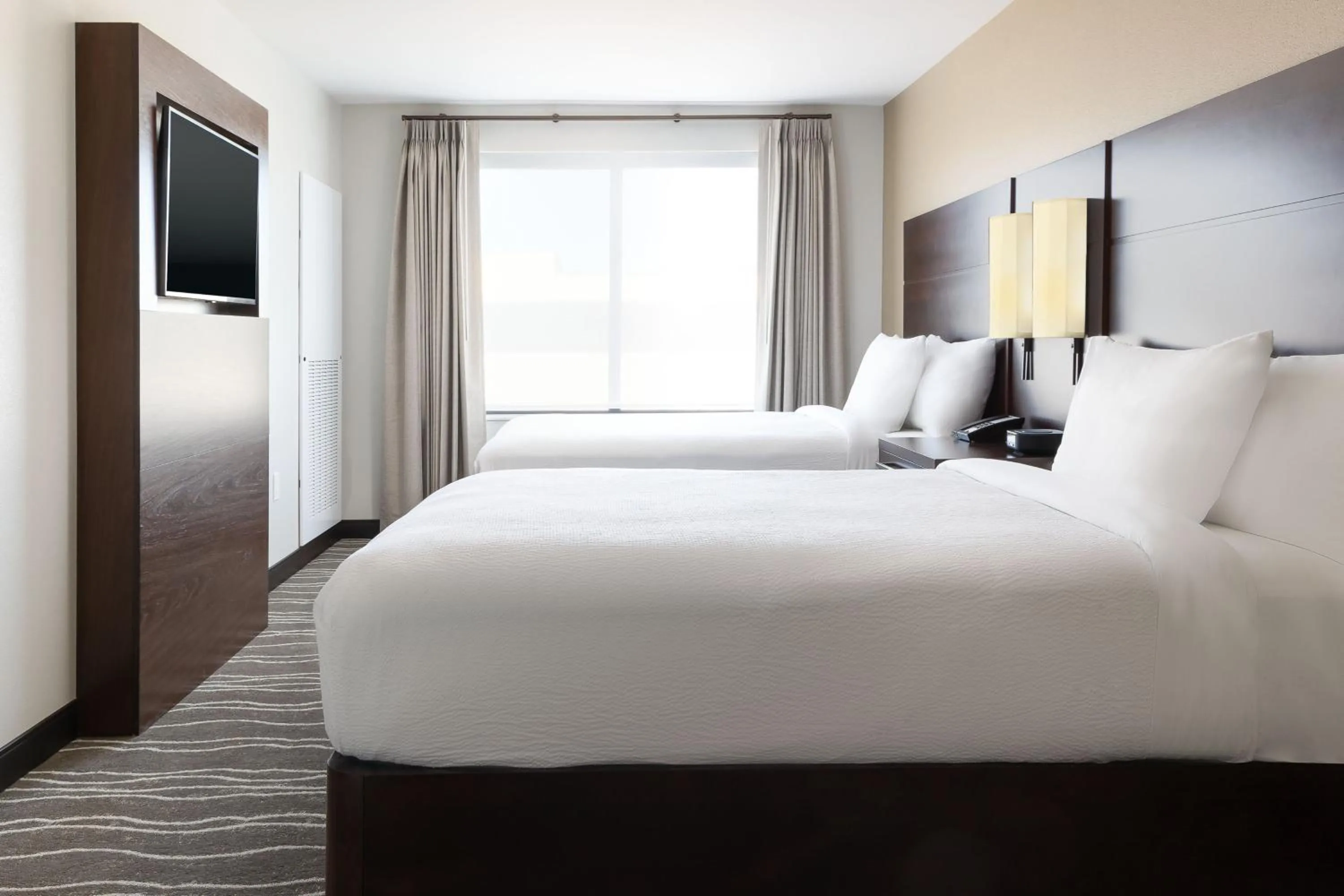 Bedroom, Bed in Residence Inn by Marriott Anaheim Brea