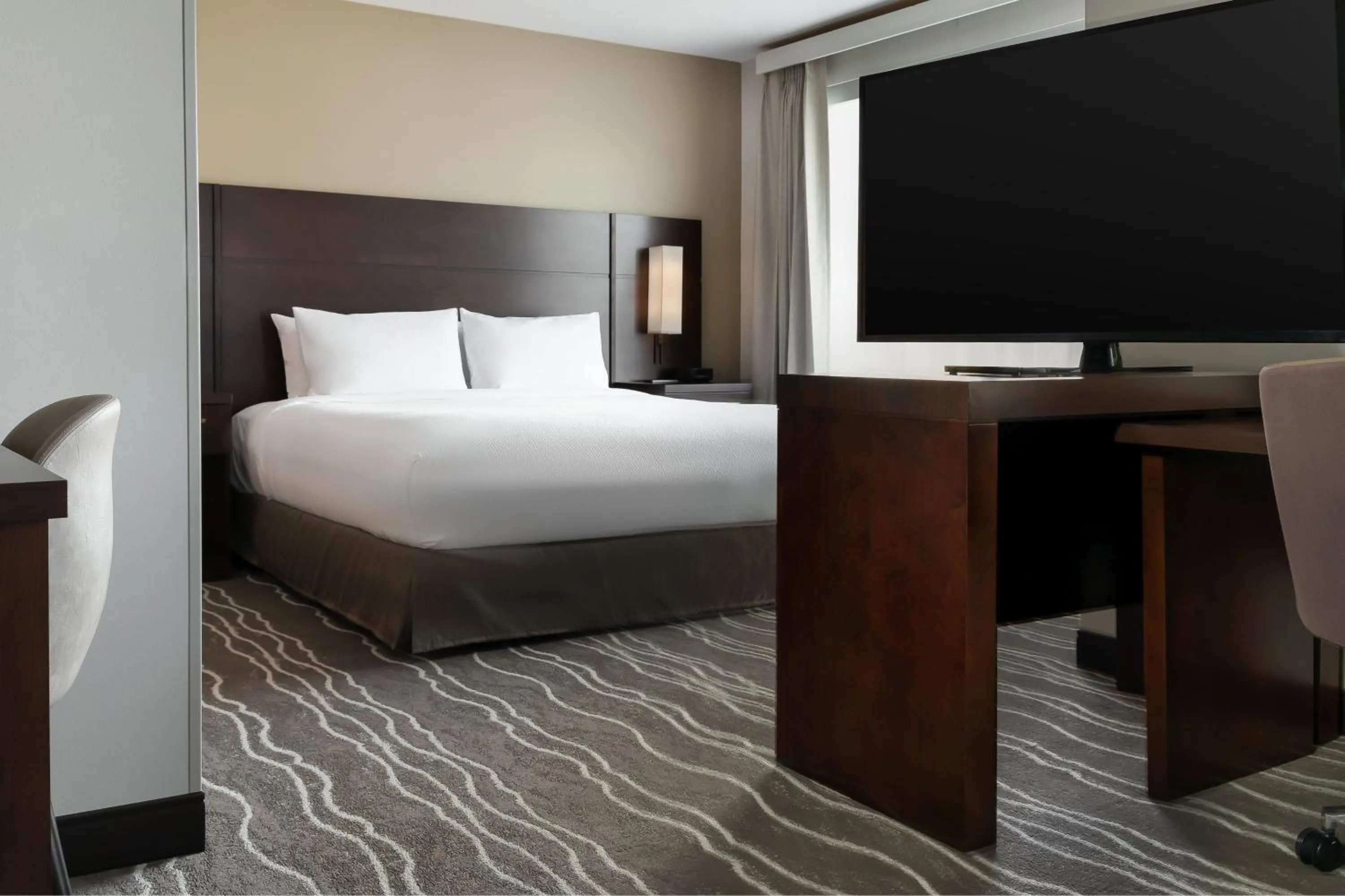Bedroom, Bed in Residence Inn by Marriott Anaheim Brea