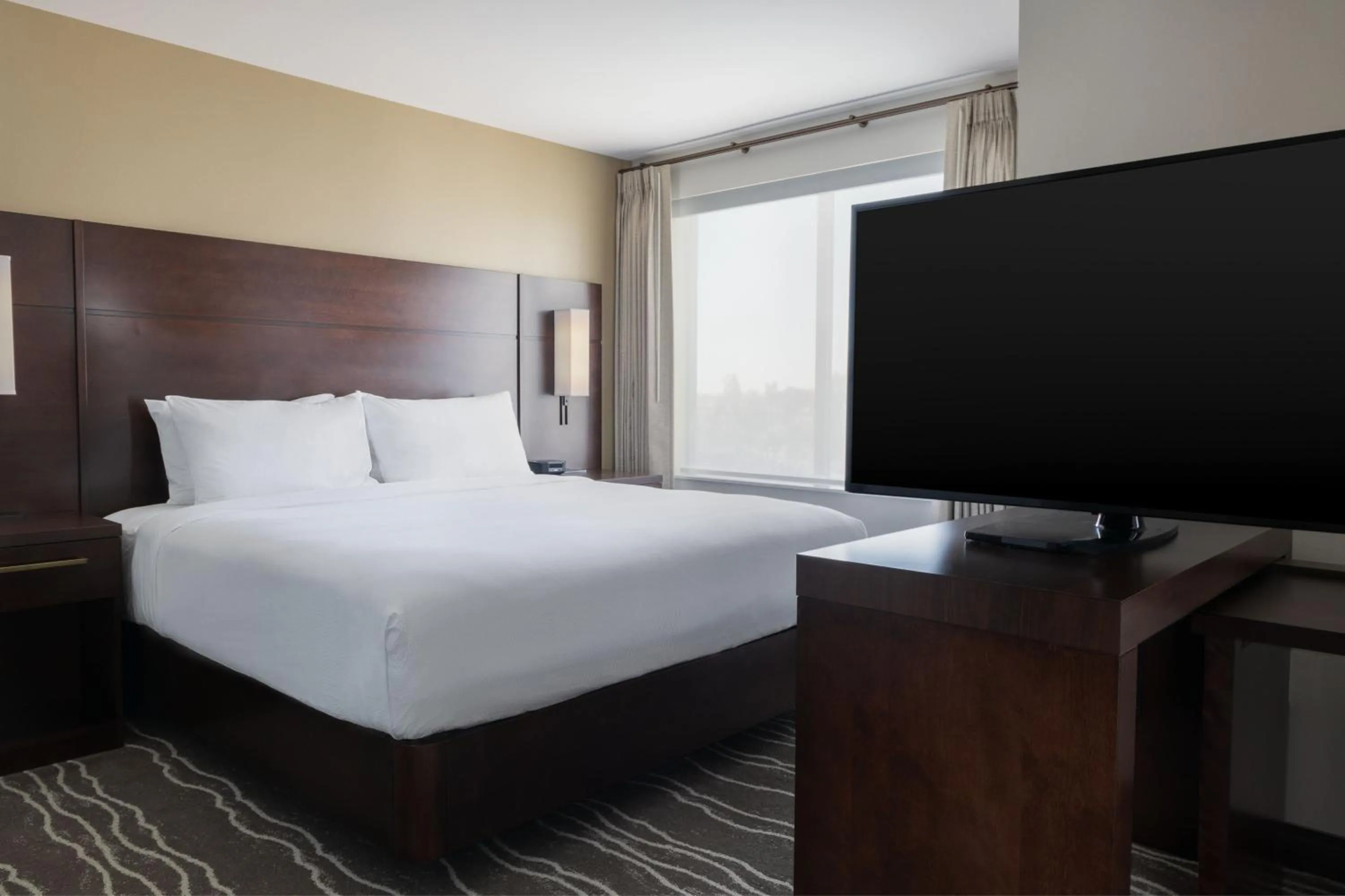 Bedroom, Bed in Residence Inn by Marriott Anaheim Brea