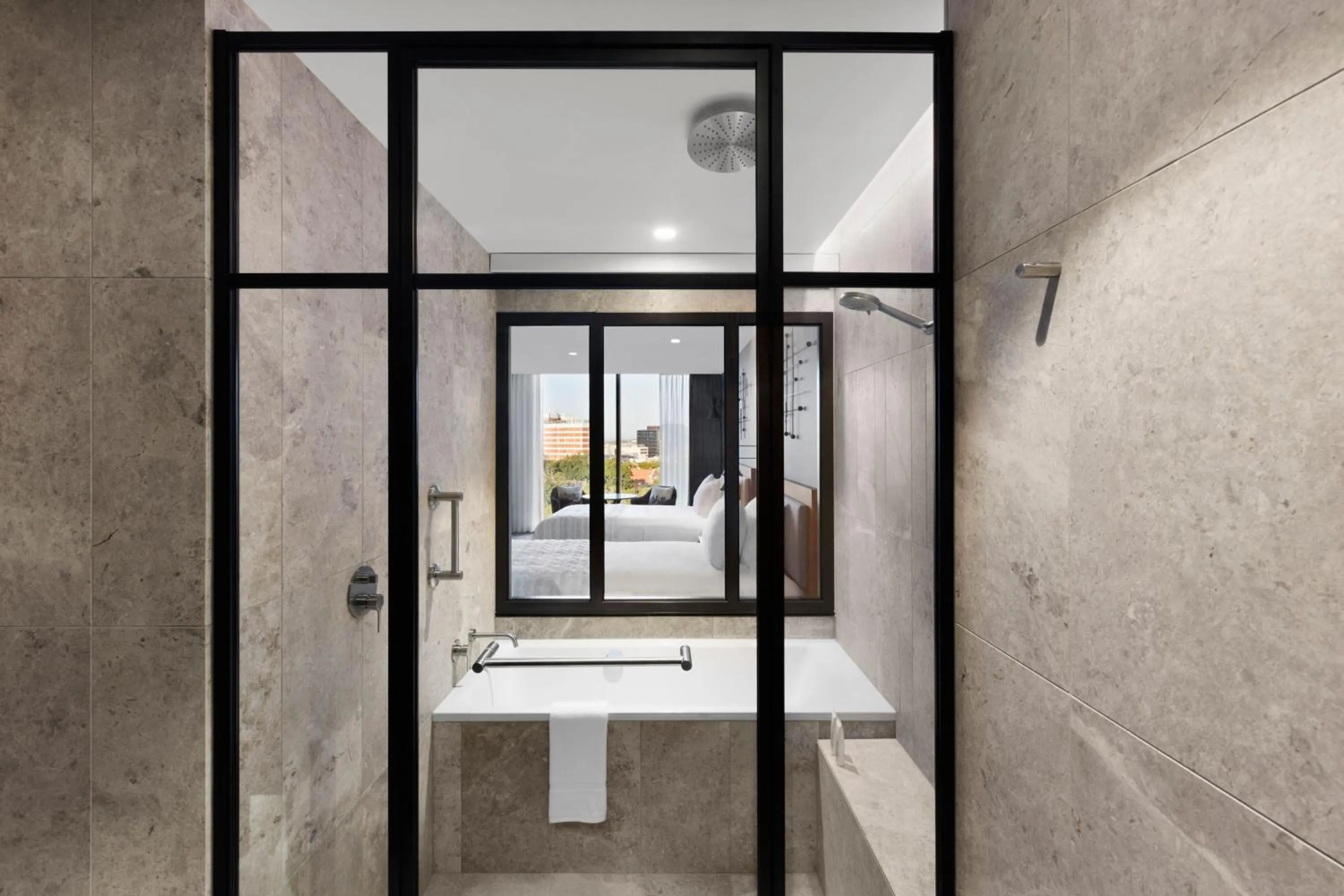 Bathroom in Le Meridien Melbourne