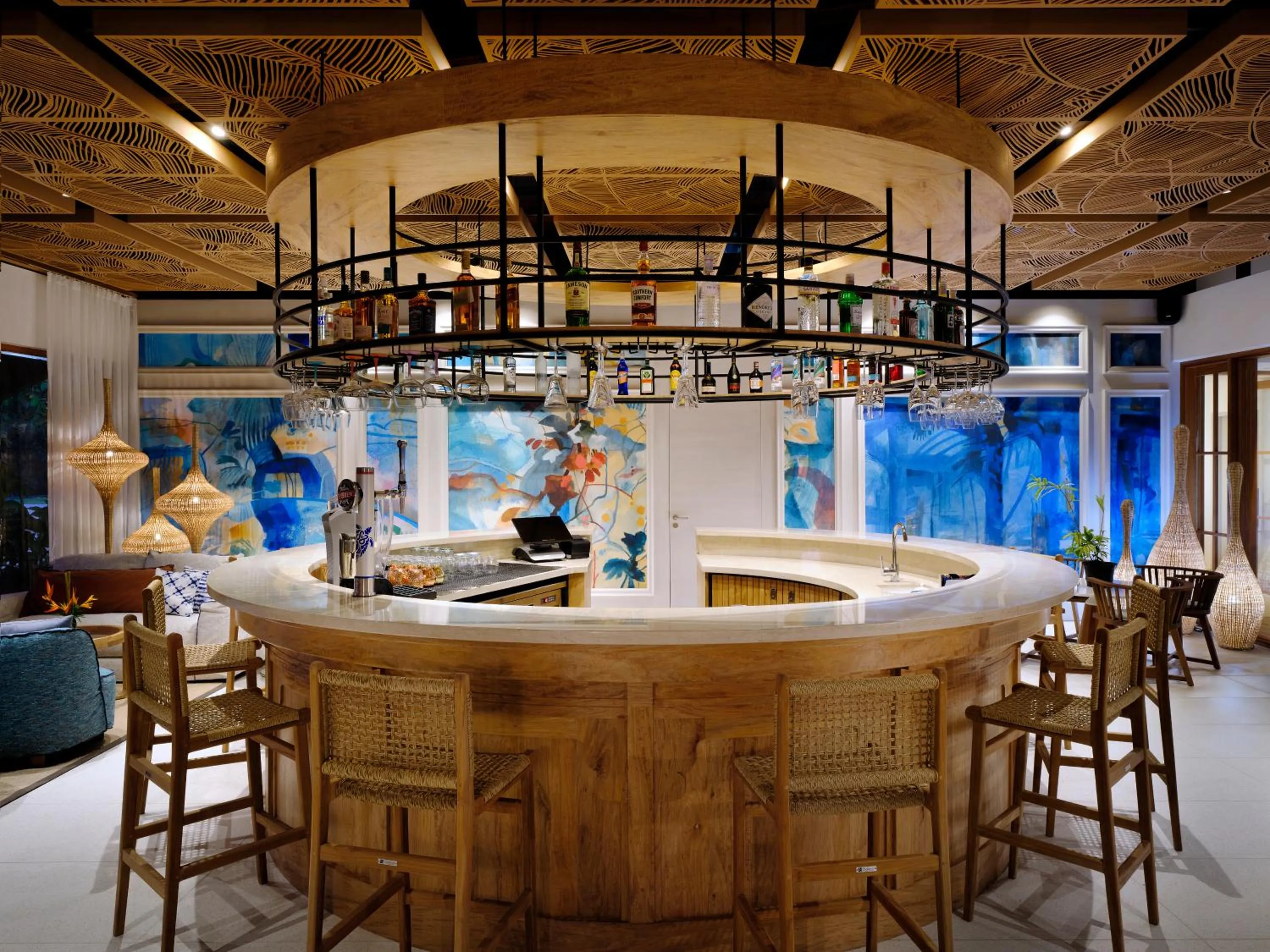 Lounge or bar in laïla, Seychelles, a Tribute Portfolio Resort