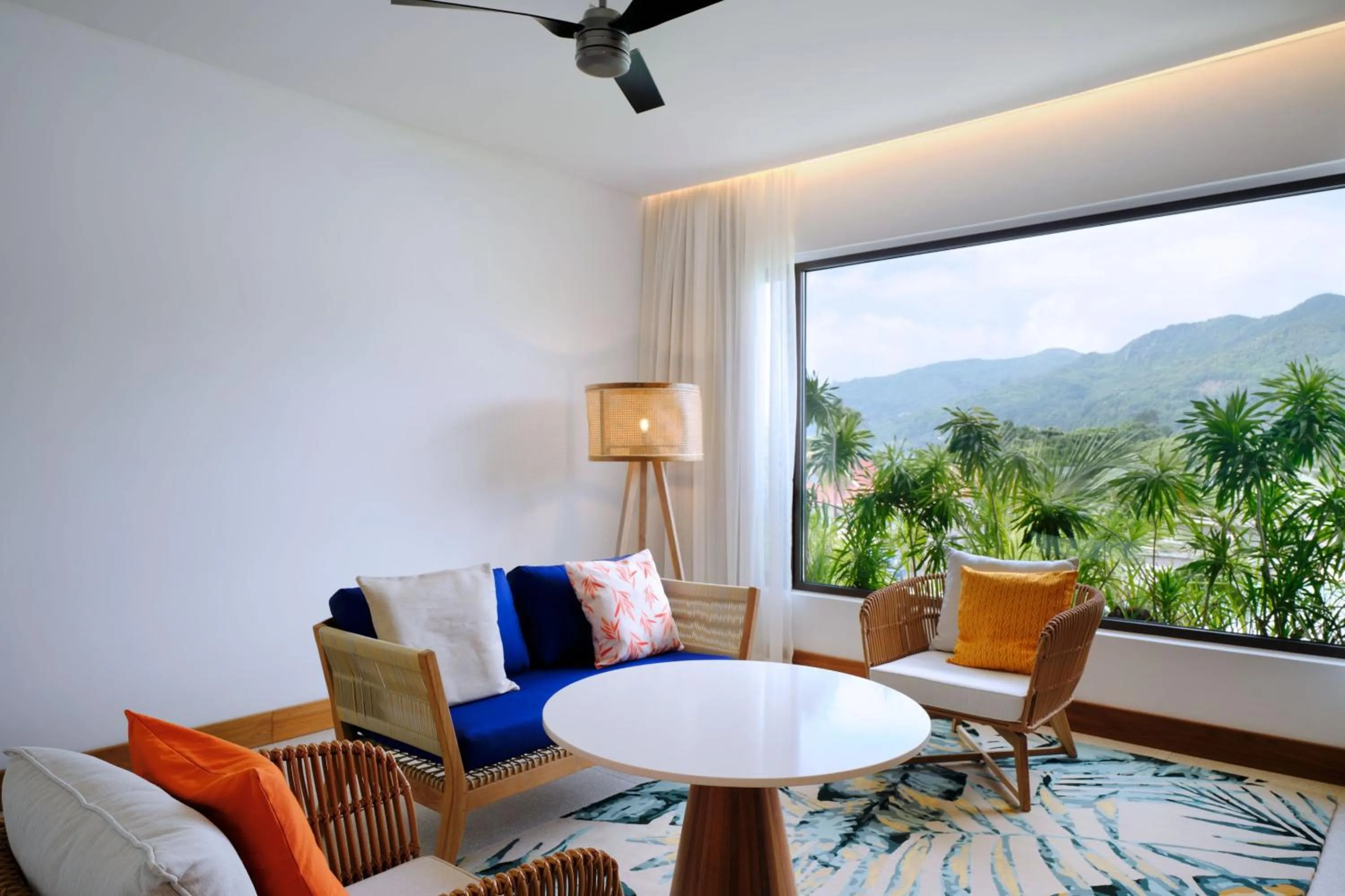Living room in laïla, Seychelles, a Tribute Portfolio Resort