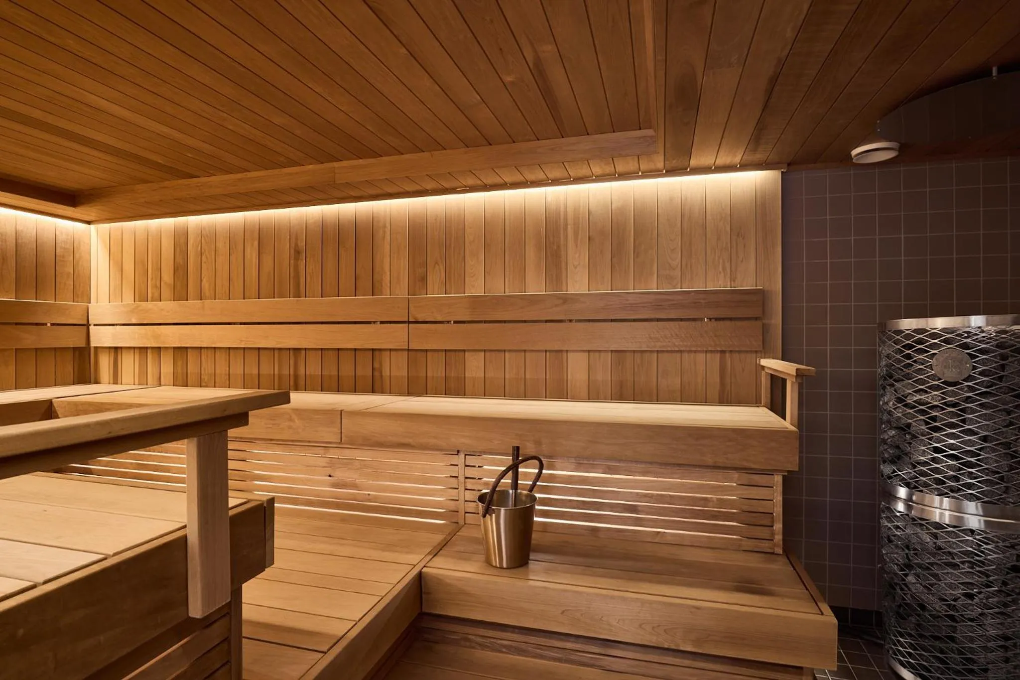 Sauna in Hotel Linnasmäki