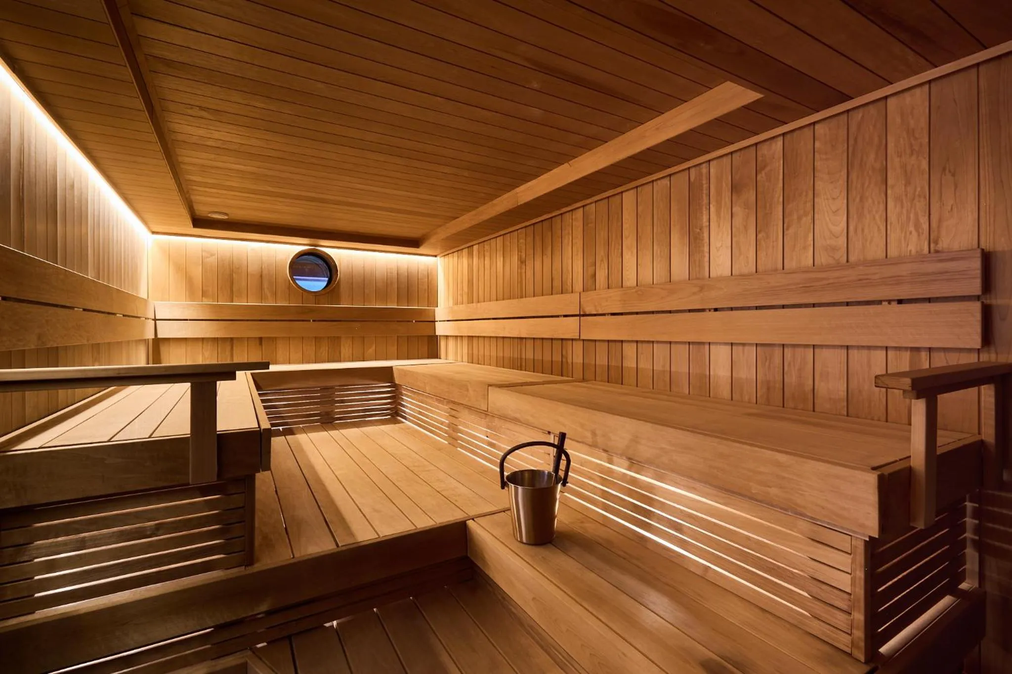 Sauna in Hotel Linnasmäki