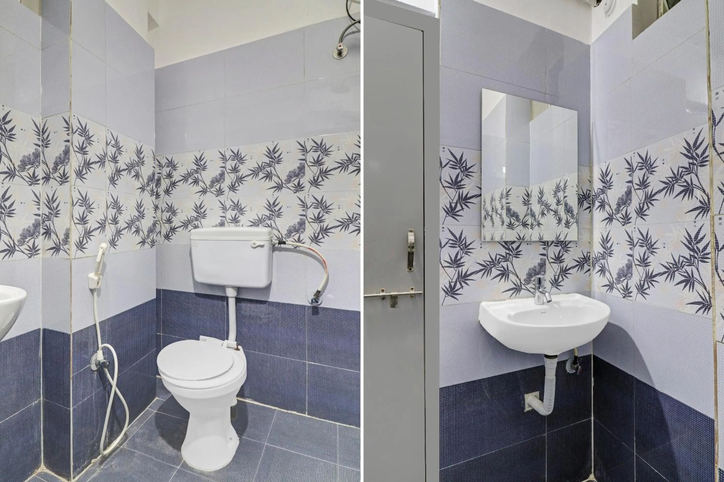 Bathroom in Collection O Sahasra Near Kondapur