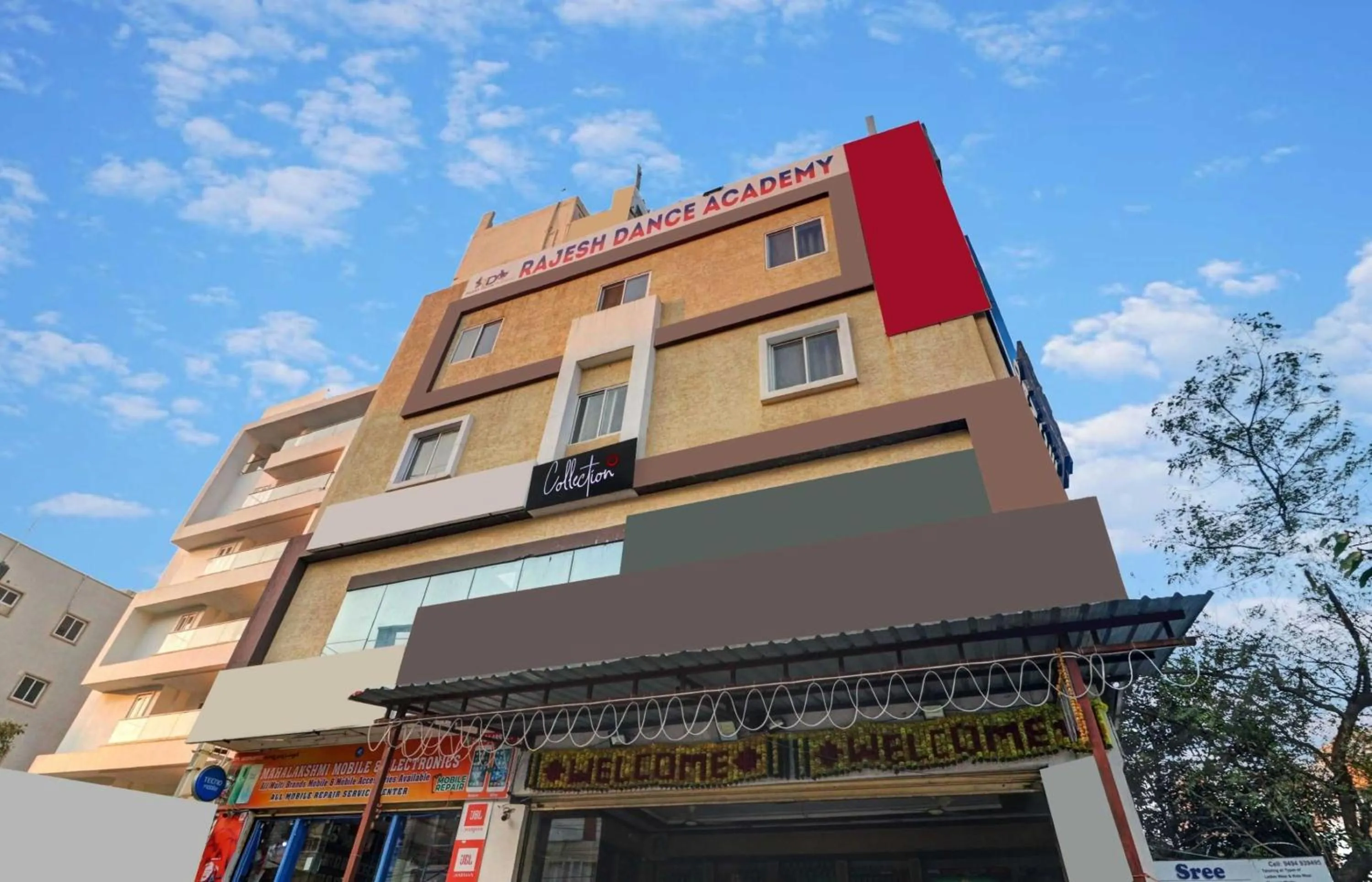 Facade/entrance in Collection O Sahasra Near Kondapur